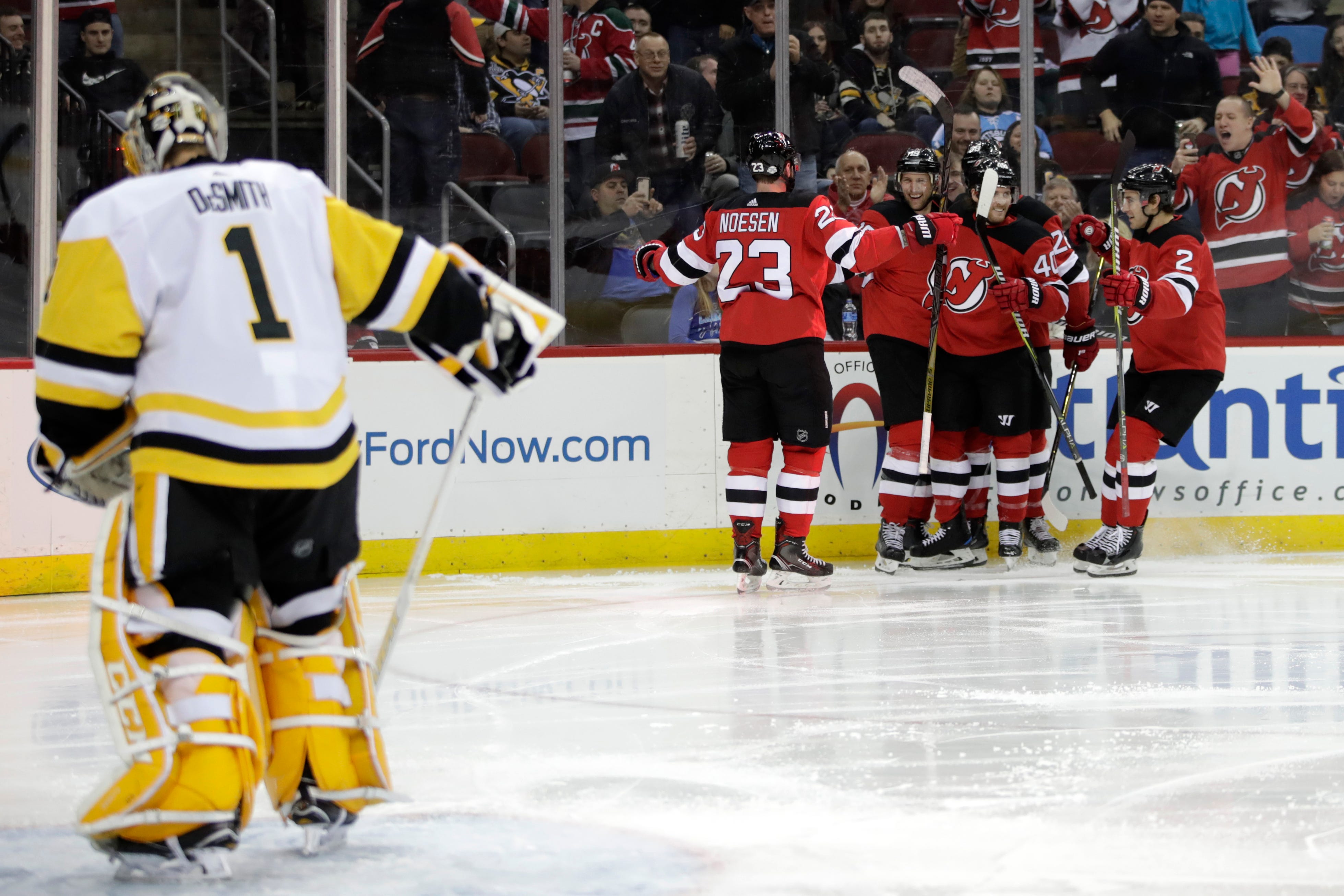 Travis Zajac powers Devils to key 3-1 win over Penguins