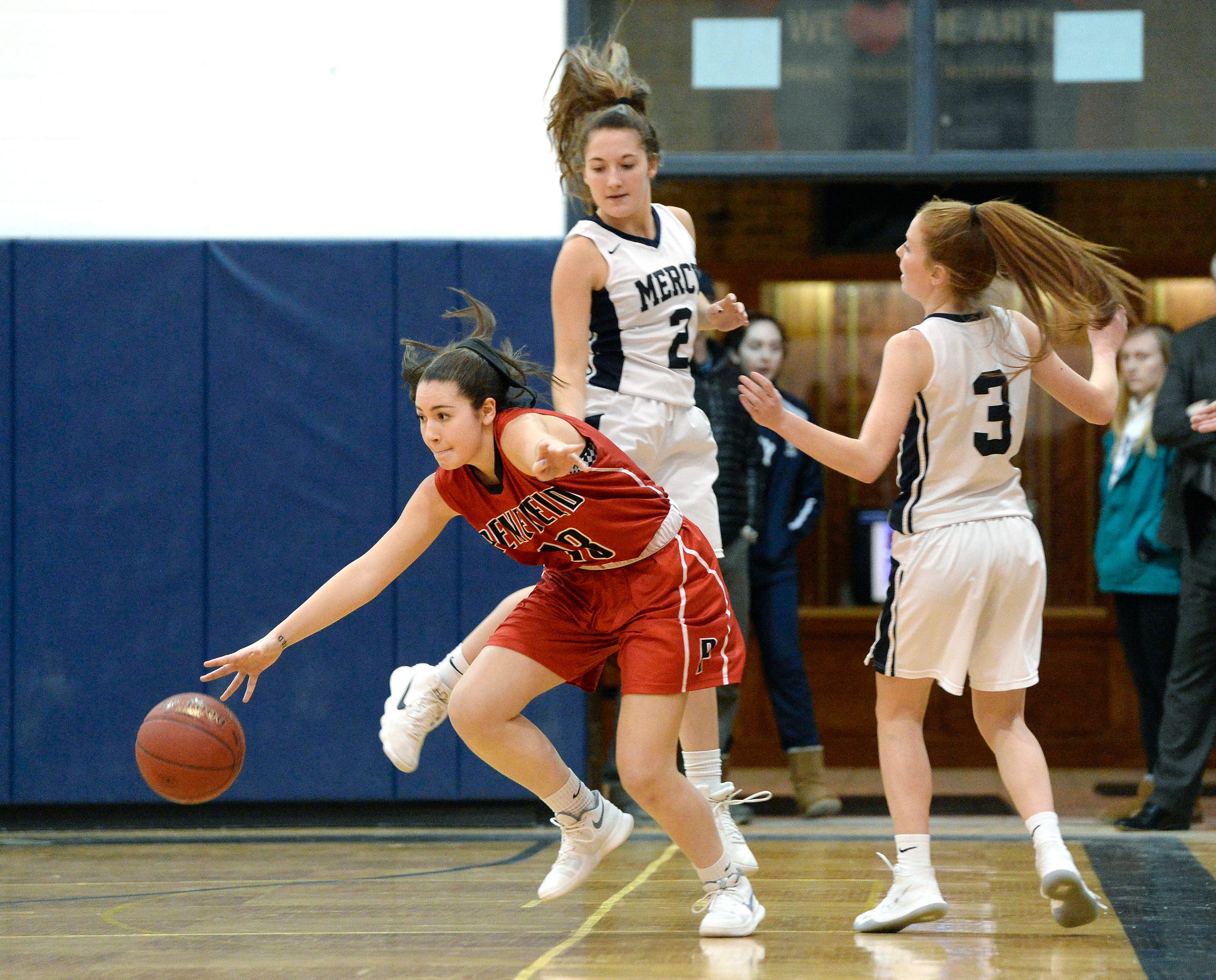High School Girls Basketball Penfield Vs Mercy