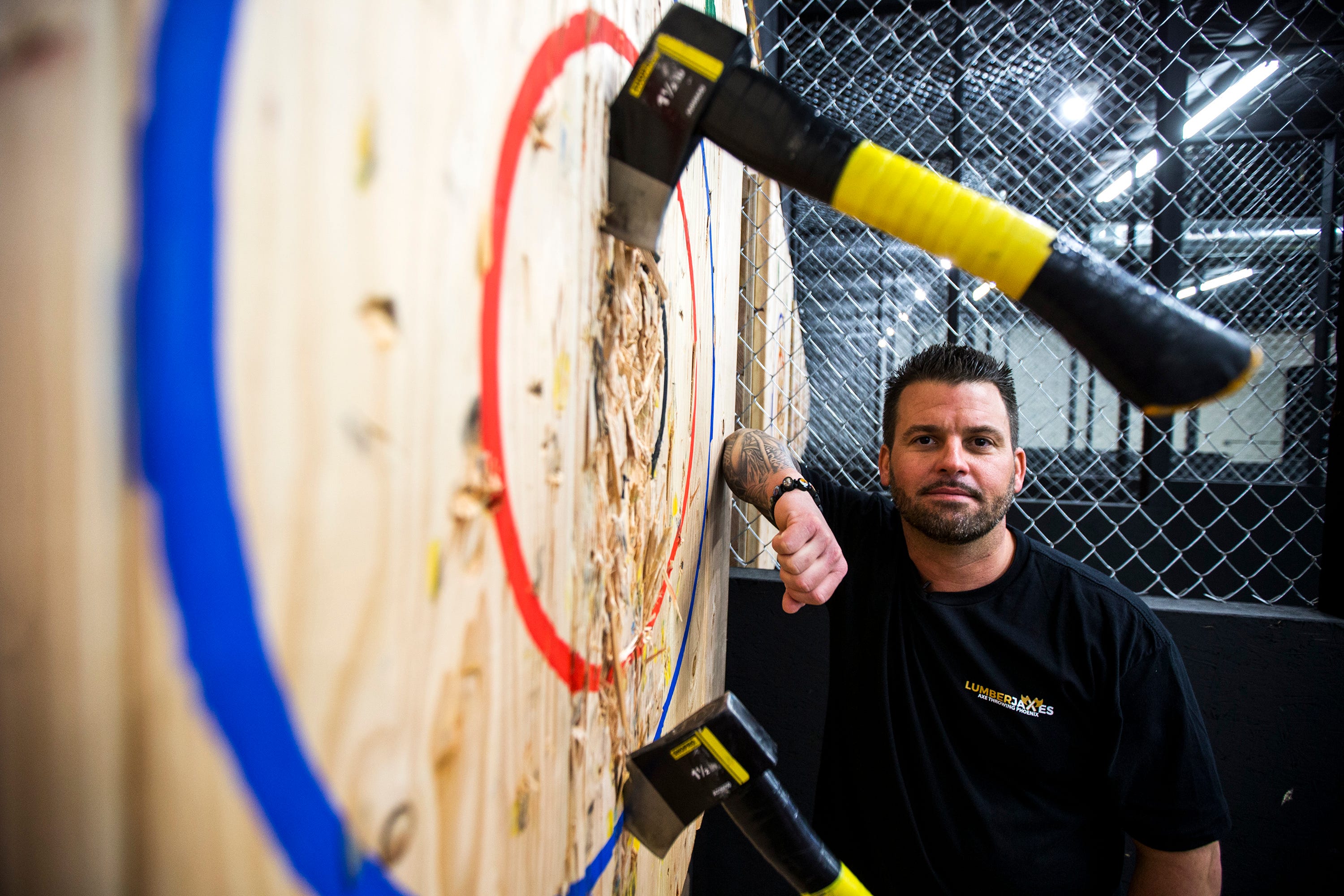LumberjAxes, Phoenix area’s first axthrowing bar, opens in Tempe