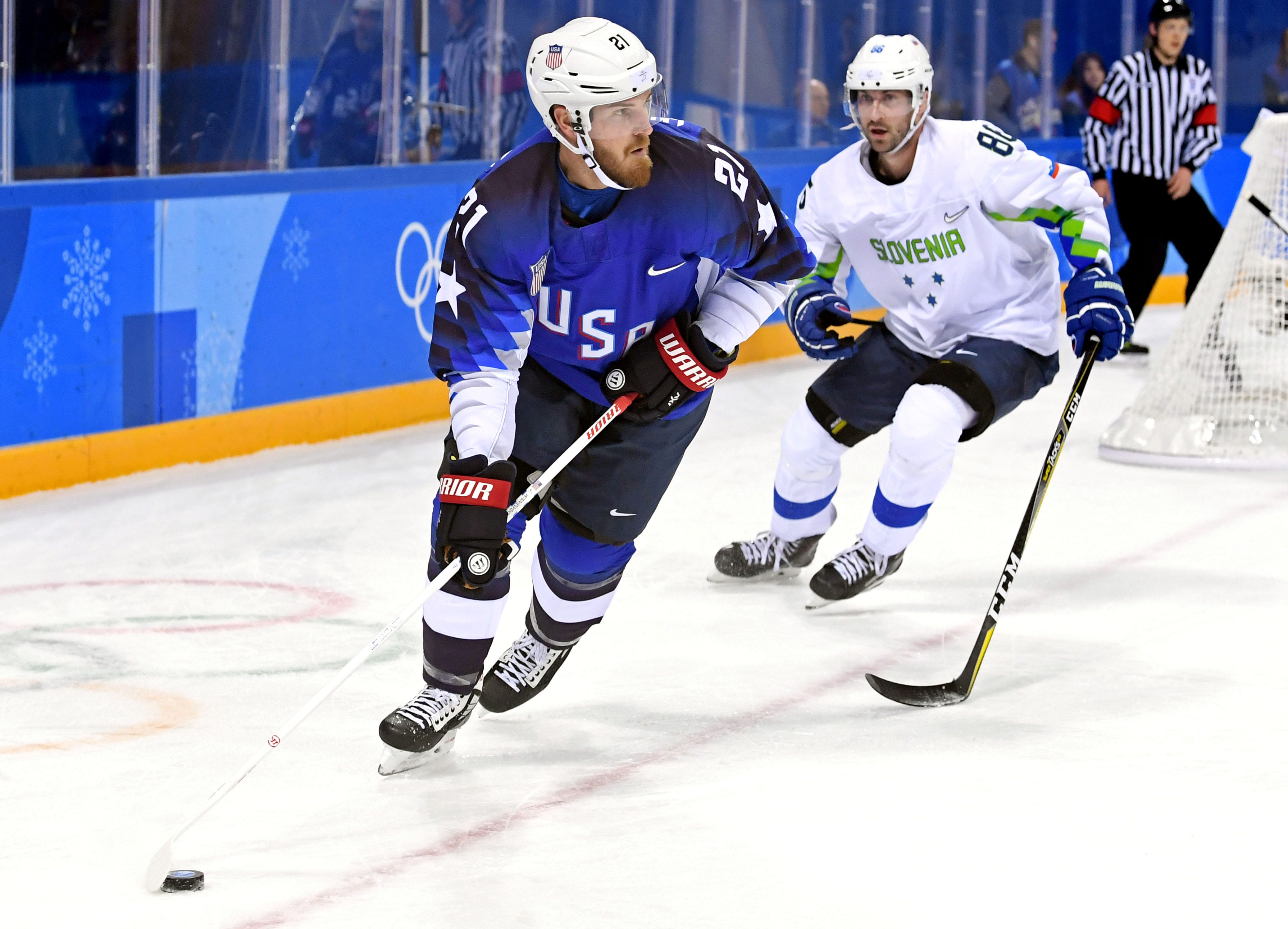 U.S. hockey player James Wisniewski's father diagnosed with norovirus at Winter Olympics