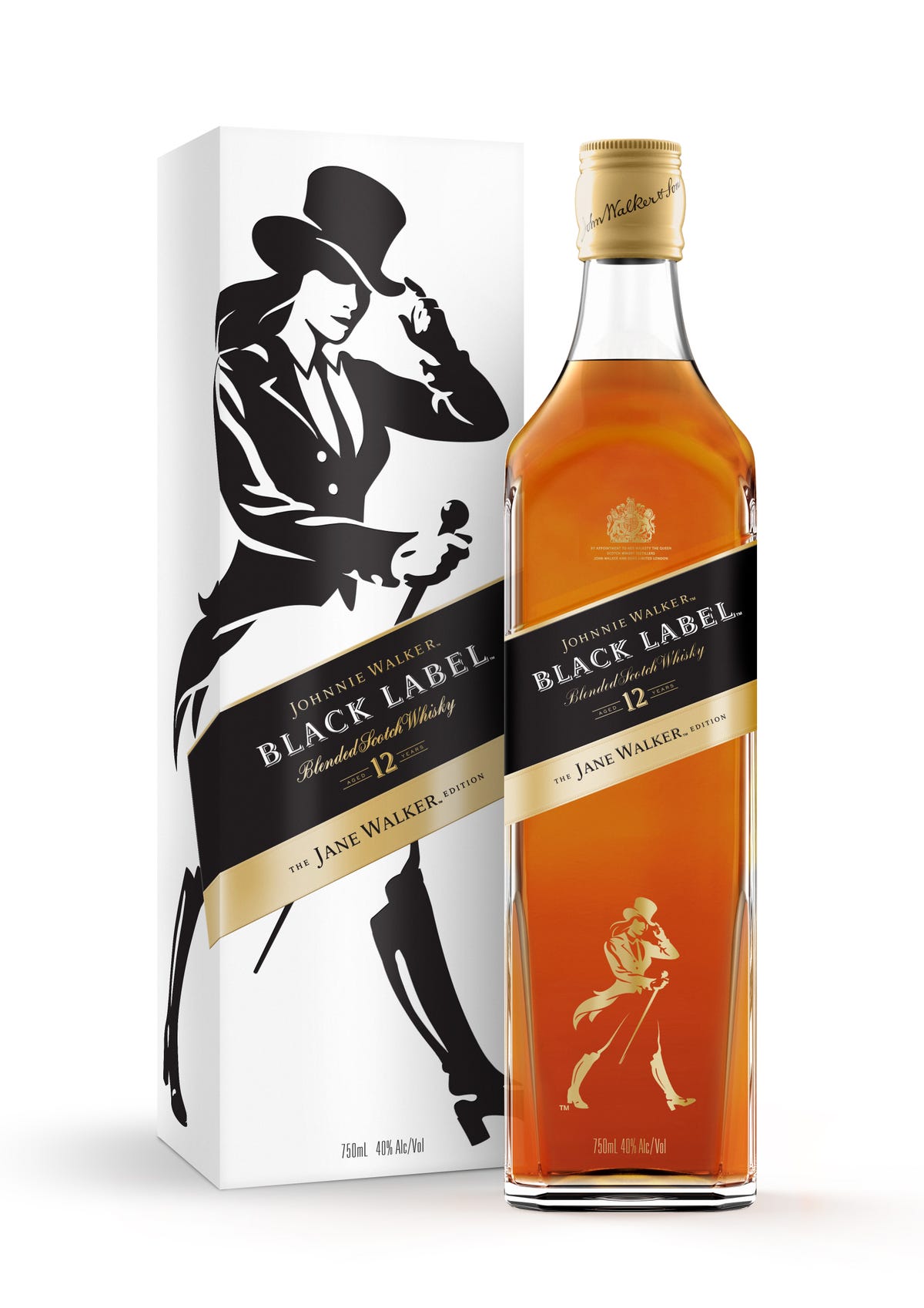 Johnnie Walker Whisky Puts Woman On Limited Edition Black Label - 