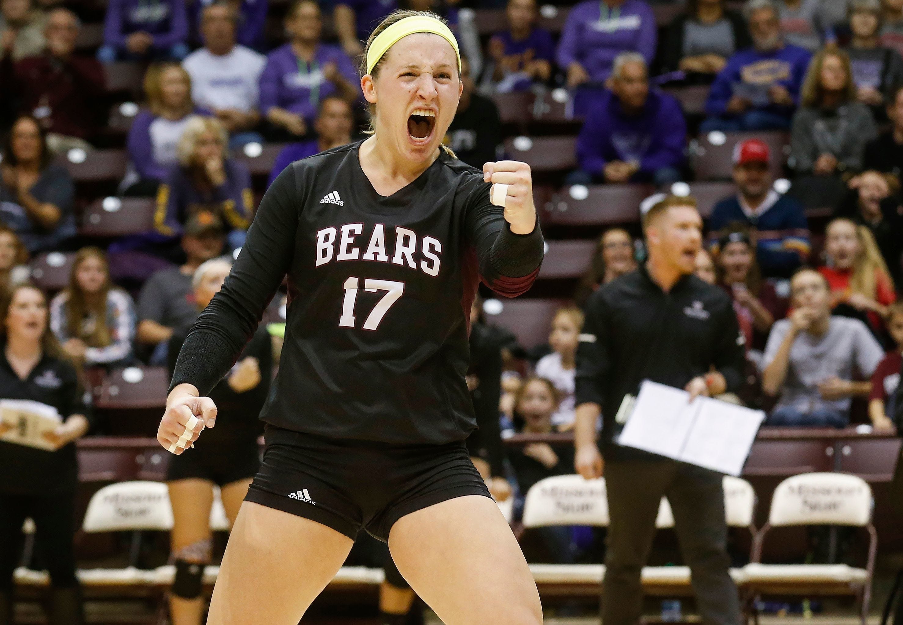 Former MSU star Lily Johnson was a four-time All-American and ranked second nationally in kills her senior season.