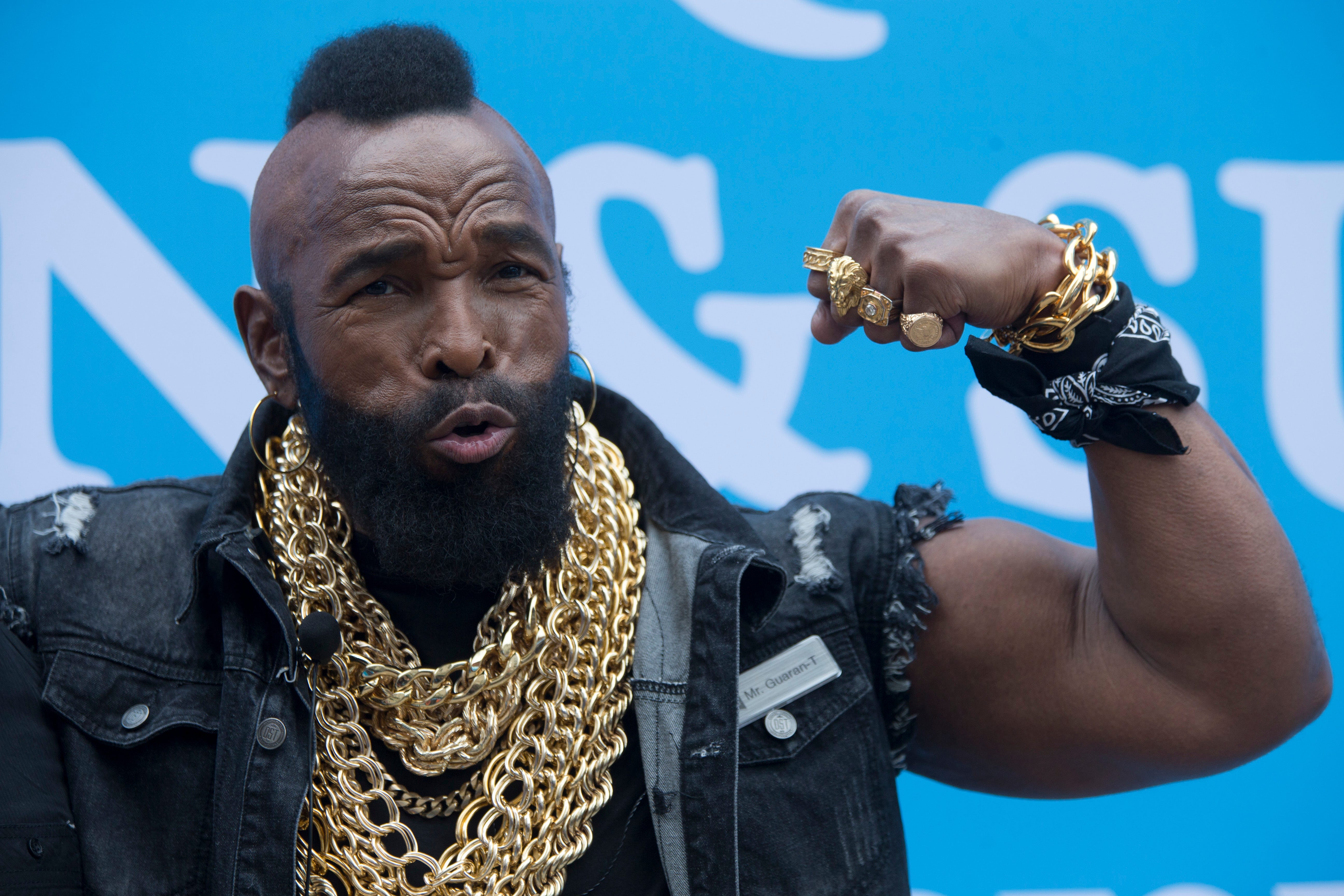 Mr. T pities the fool who isn't watching Paralympics.