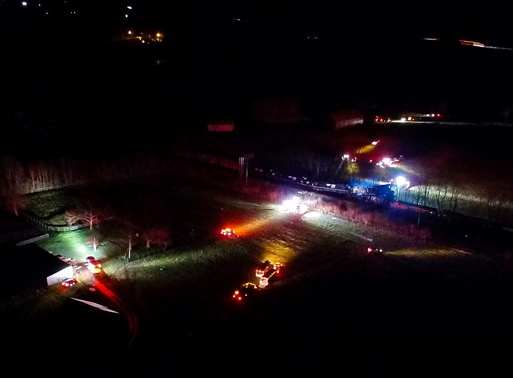 Lawsuit: 2 NKY men were 'negligent' in Georgetown train collision, didn't stop in time