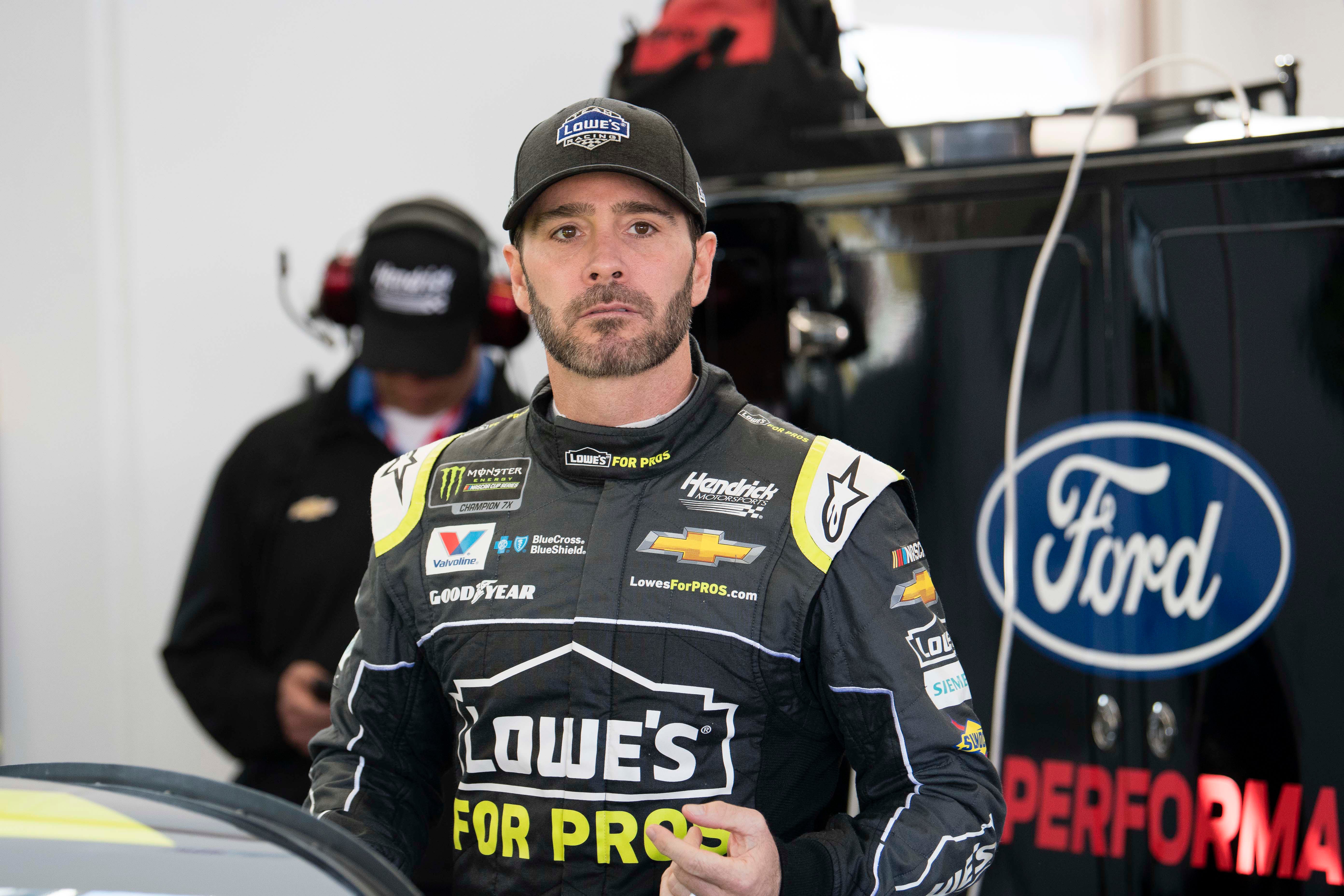 Seven-time NASCAR champ Jimmie Johnson looks to get back on track at Martin...