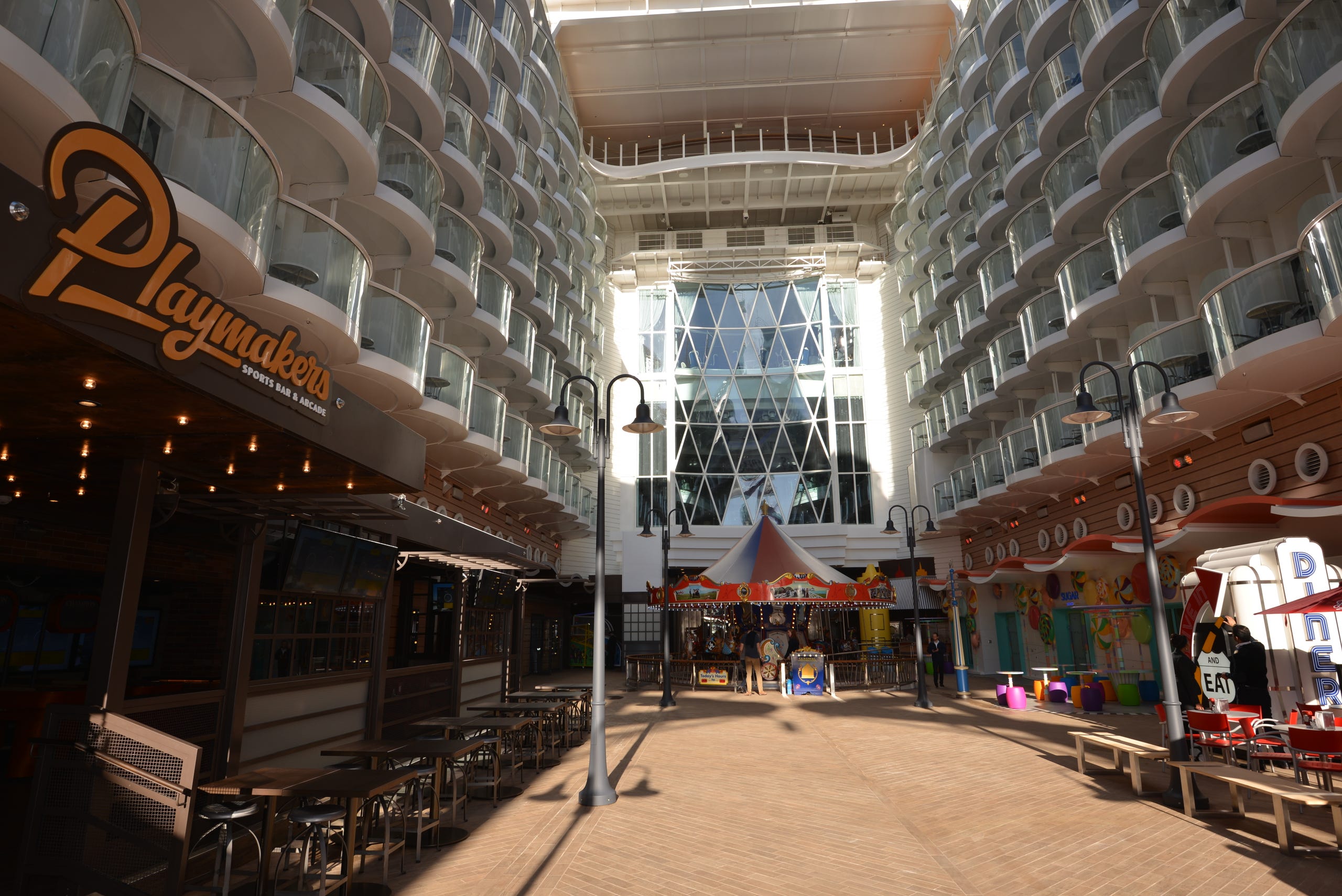 First Look The Boardwalk On Royal Caribbean S Symphony Of The Seas