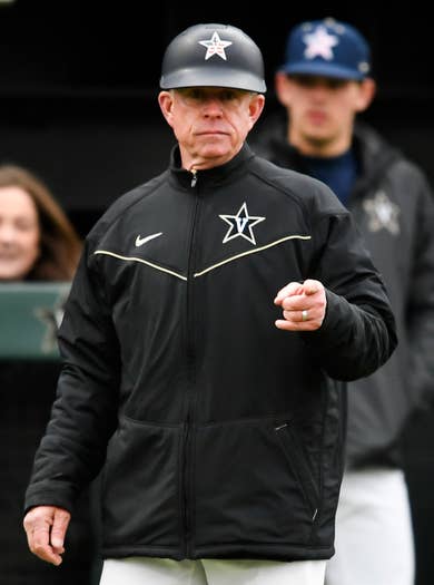 Vanderbilt baseball coach Tim Corbin