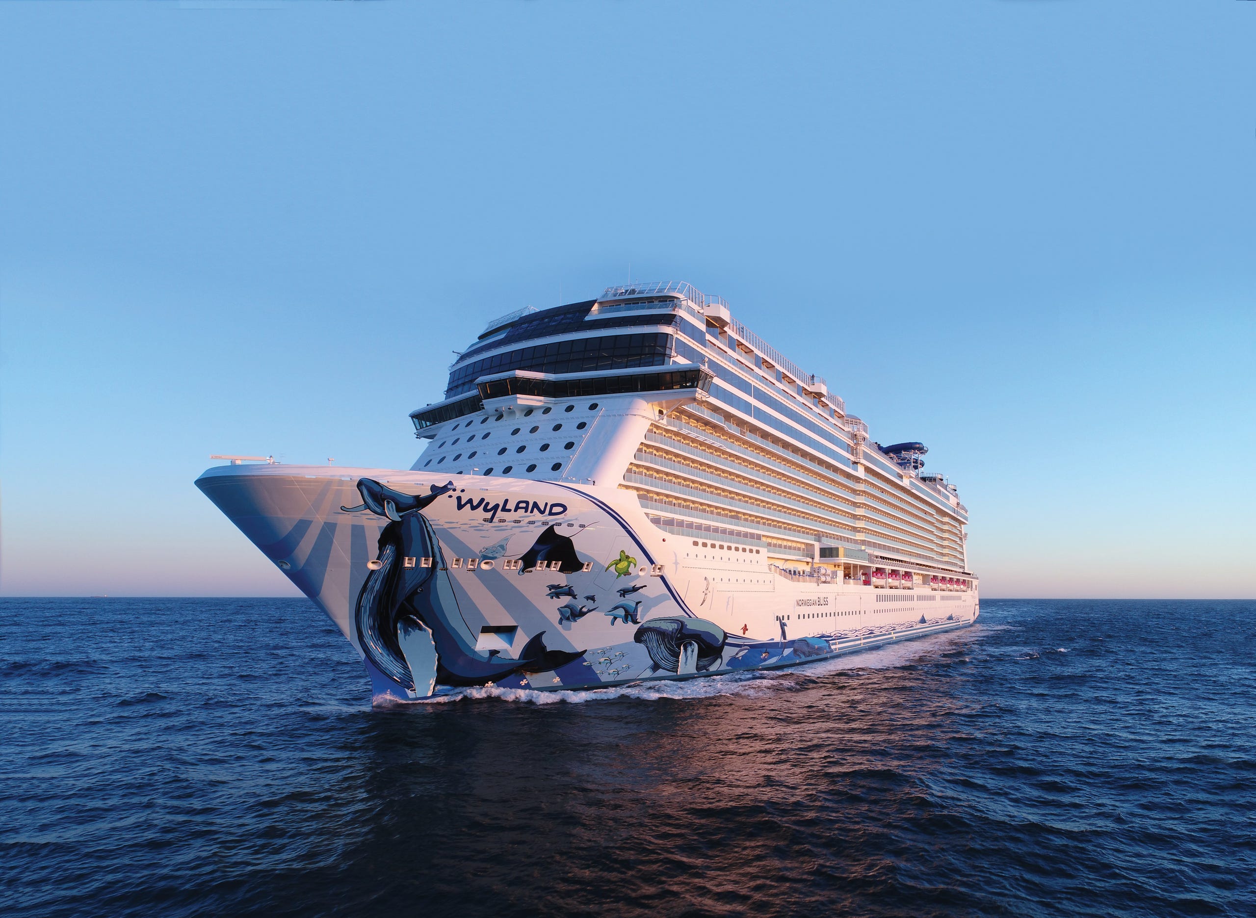 First Look Inside Norwegian Cruise Line S New Norwegian Bliss