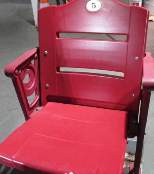 Great American Ball Park seats up for auction