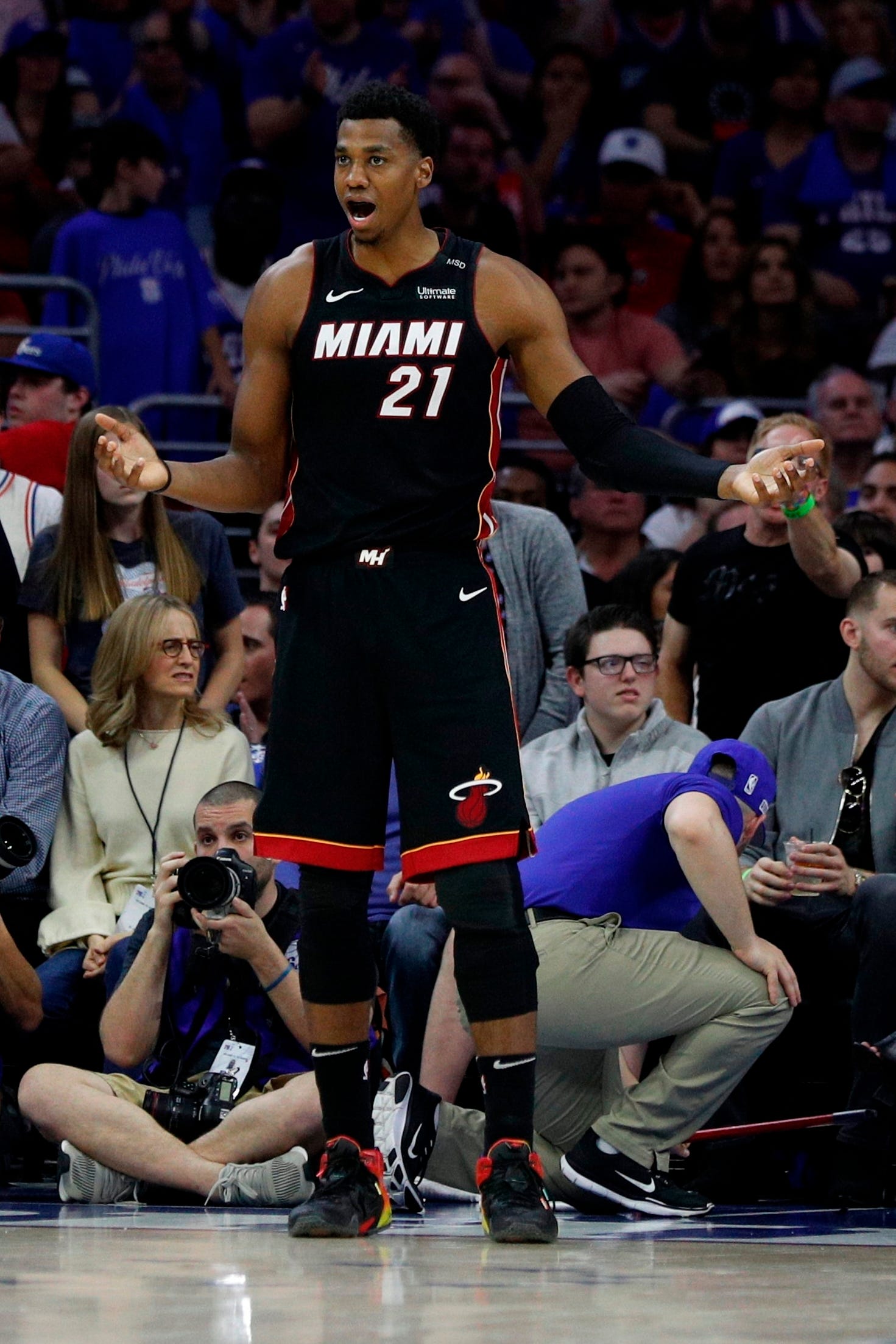 Heat center Hassan Whiteside blames coaching after another bad game: 'I'm not involved'