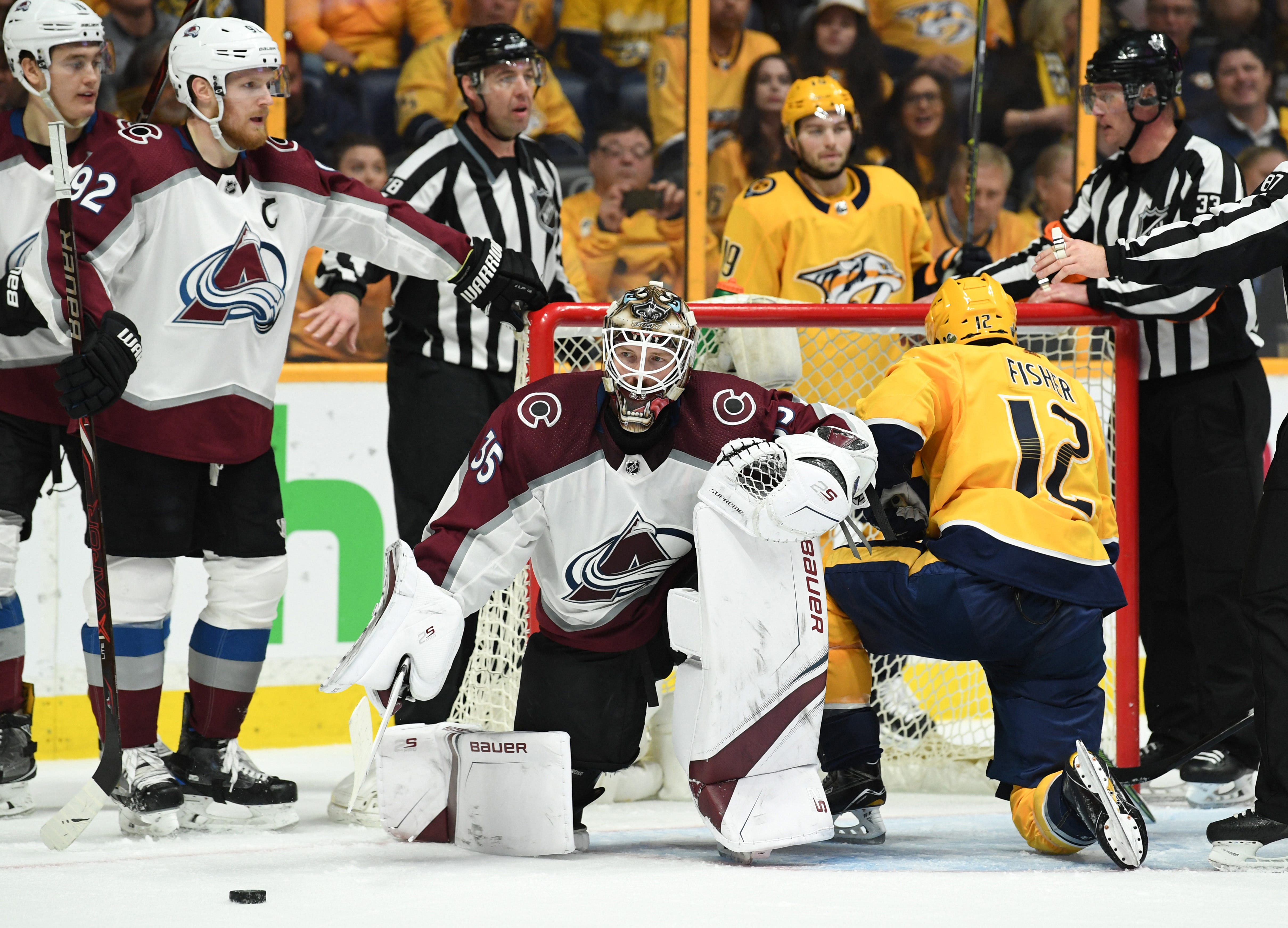 Andrew Hammond made only 1 start all year, but he saved Avalanche's season in Game 5