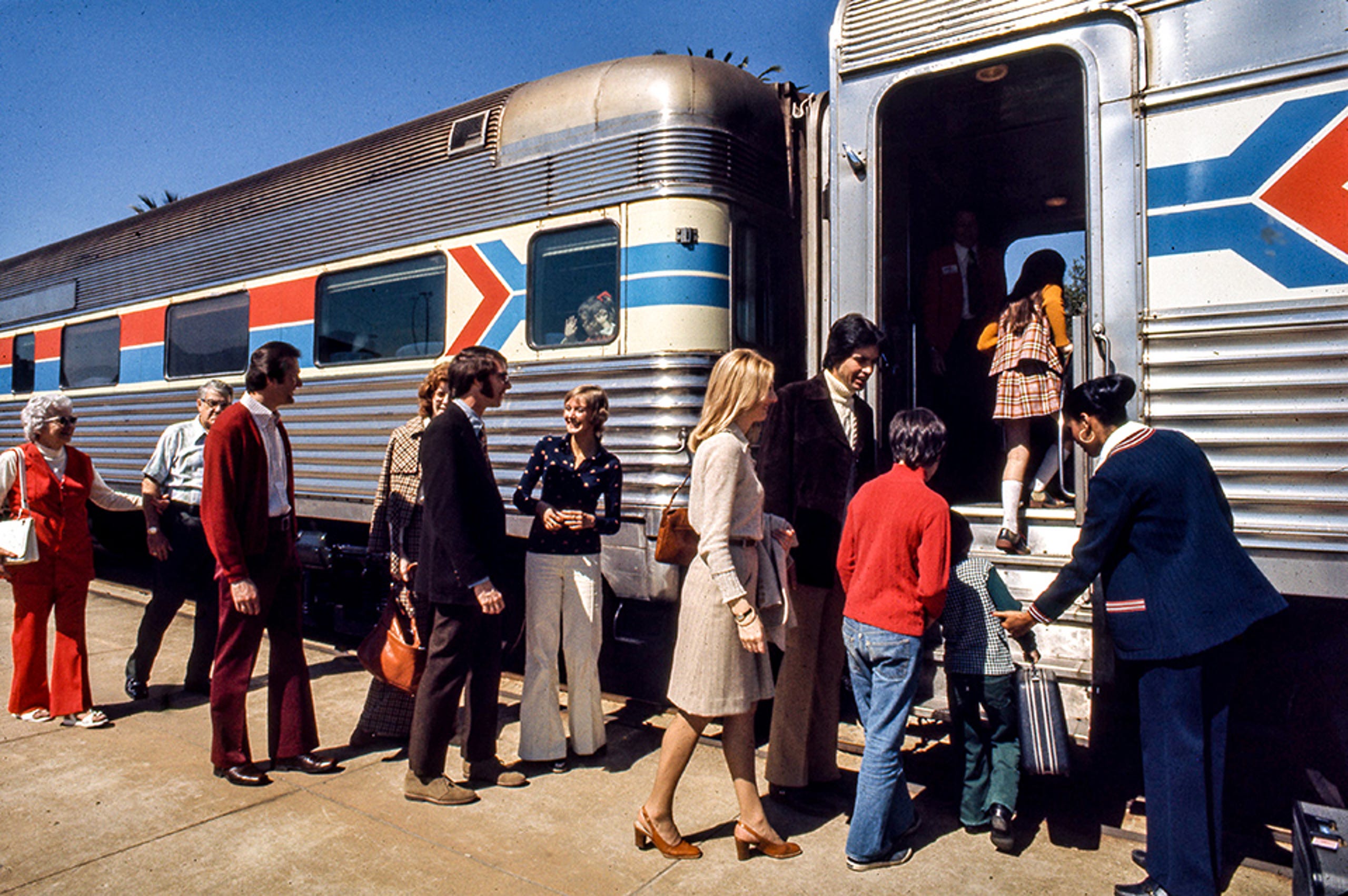 Amtrak Passenger Cars From The 1970s To Today