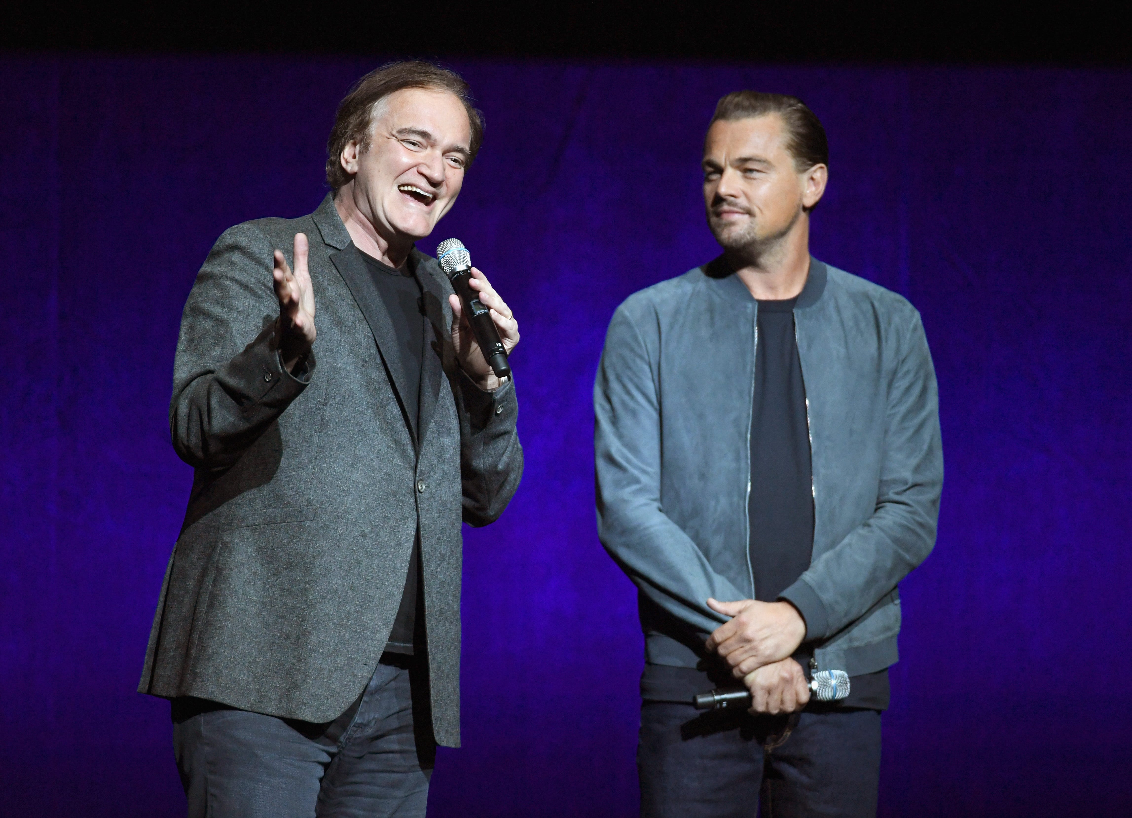 Leonardo DiCaprio, Quentin Tarantino crank up hype for movie with Brad Pitt at CinemaCon