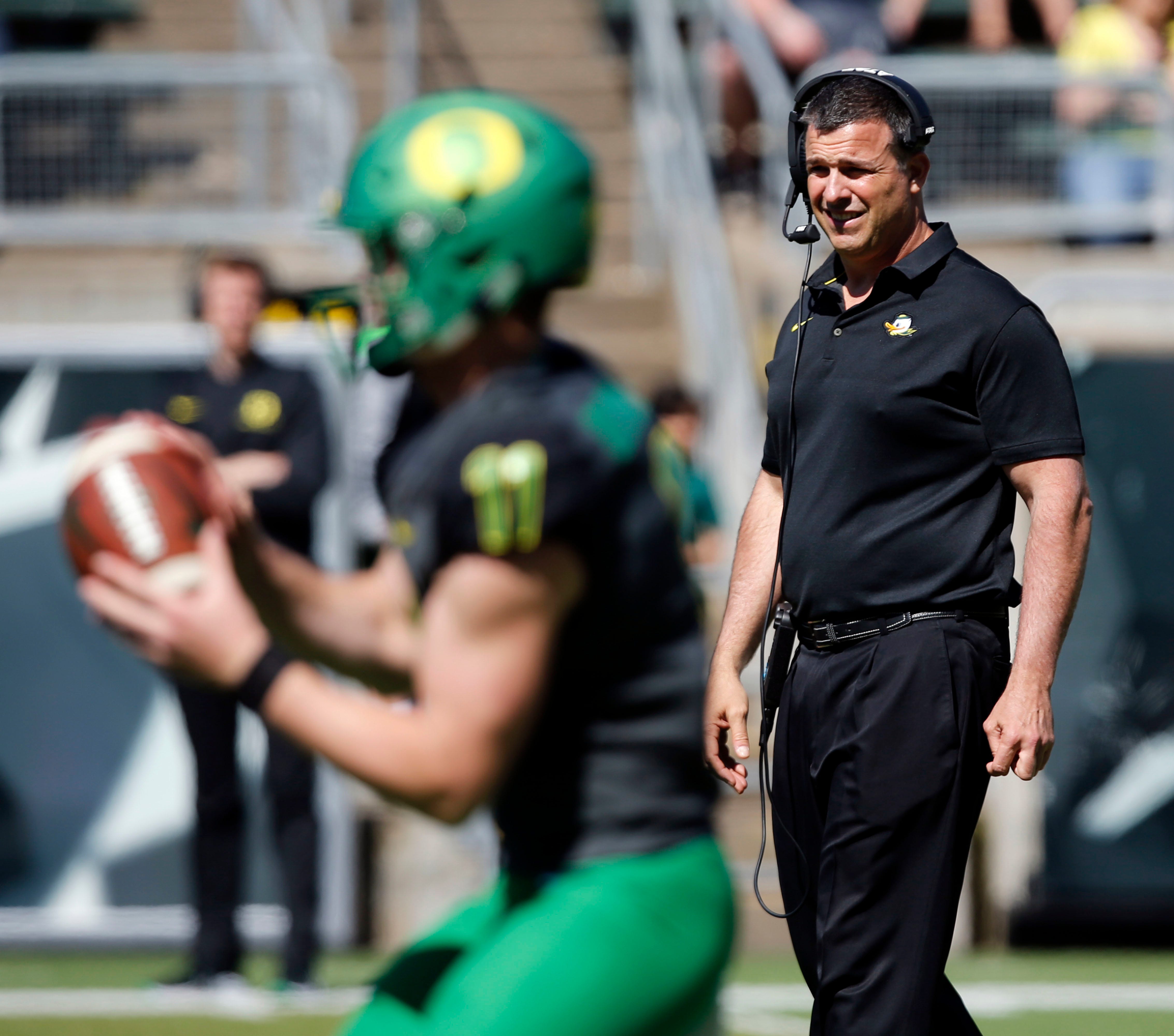 Coach Mario Cristobal, after Oregon's rise and fall, aims to lead Ducks back to the top