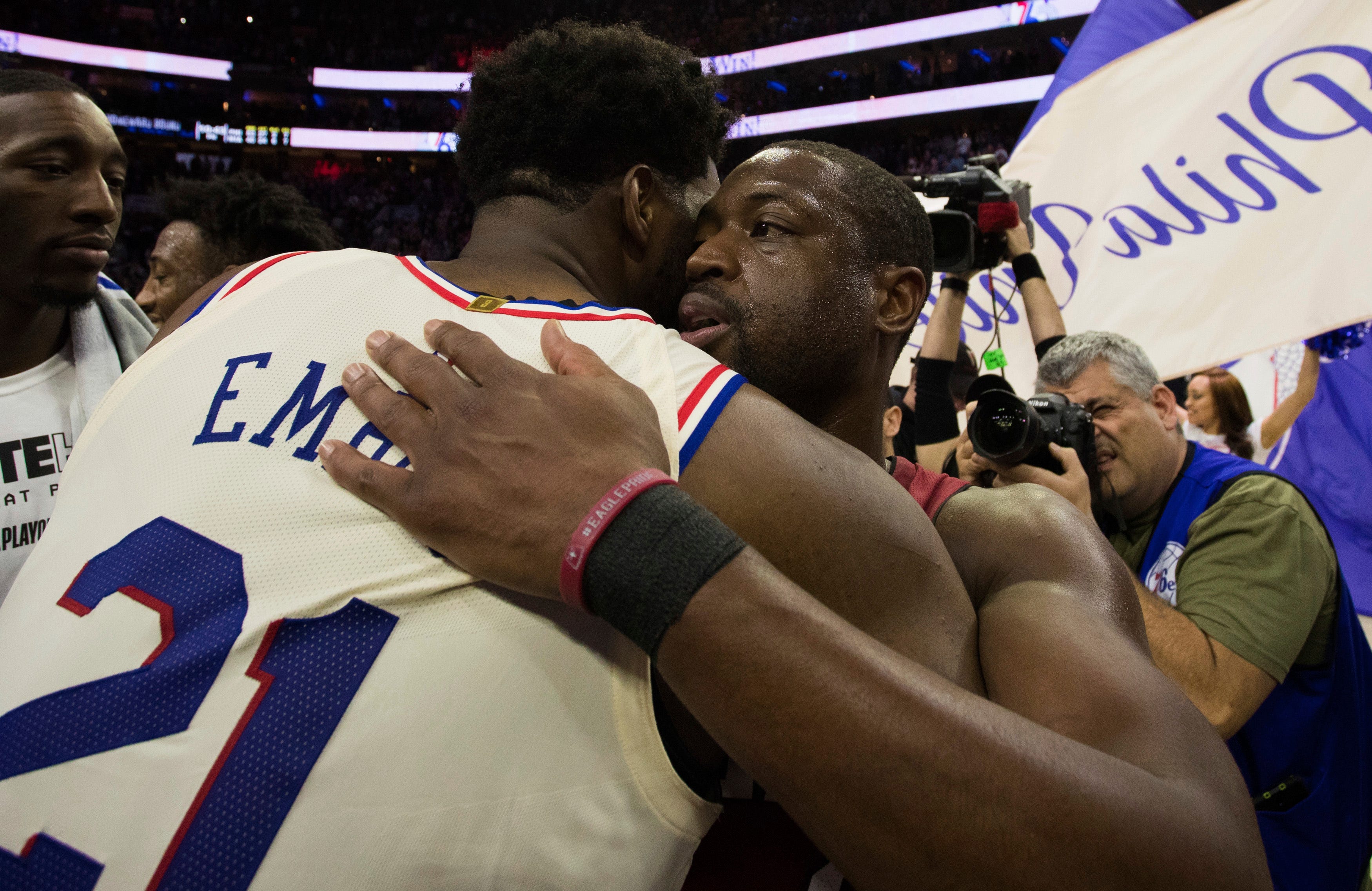 Dwyane Wade offers high praise for 76ers: 'This is the future of the NBA'
