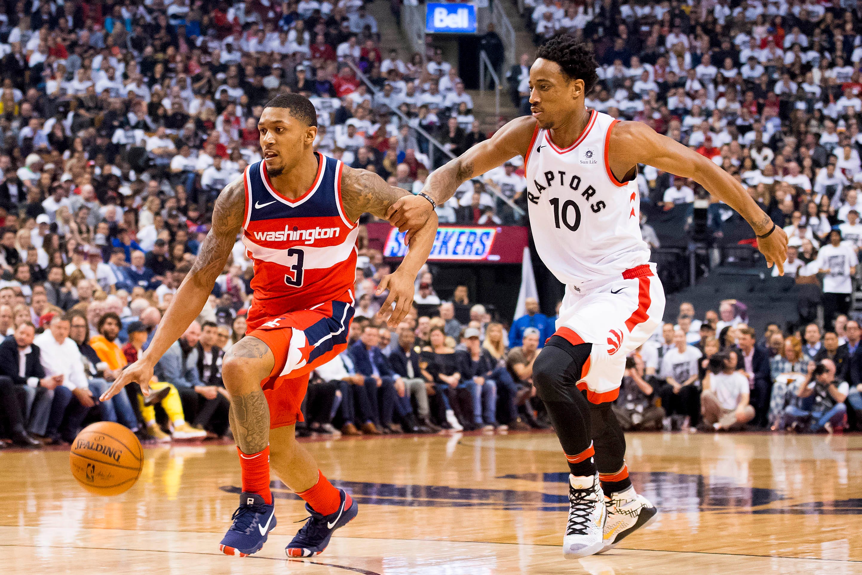Raptors push Wizards to brink of elimination, take 3-2 series lead