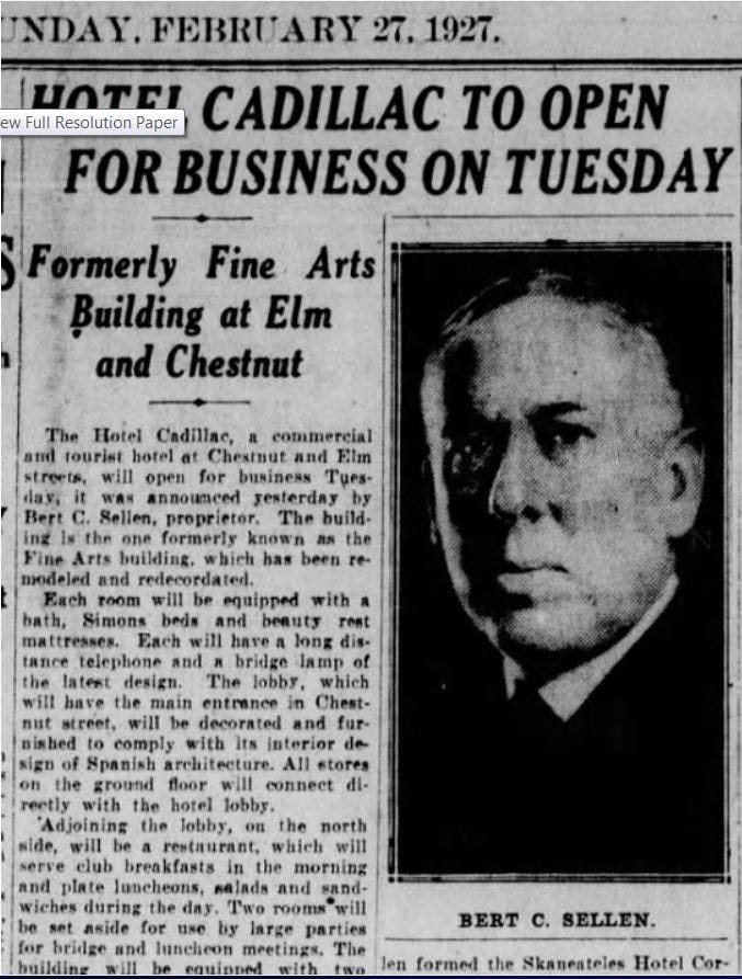 Hotel Cadillac A Seedy Rochester Refuge For Desperate