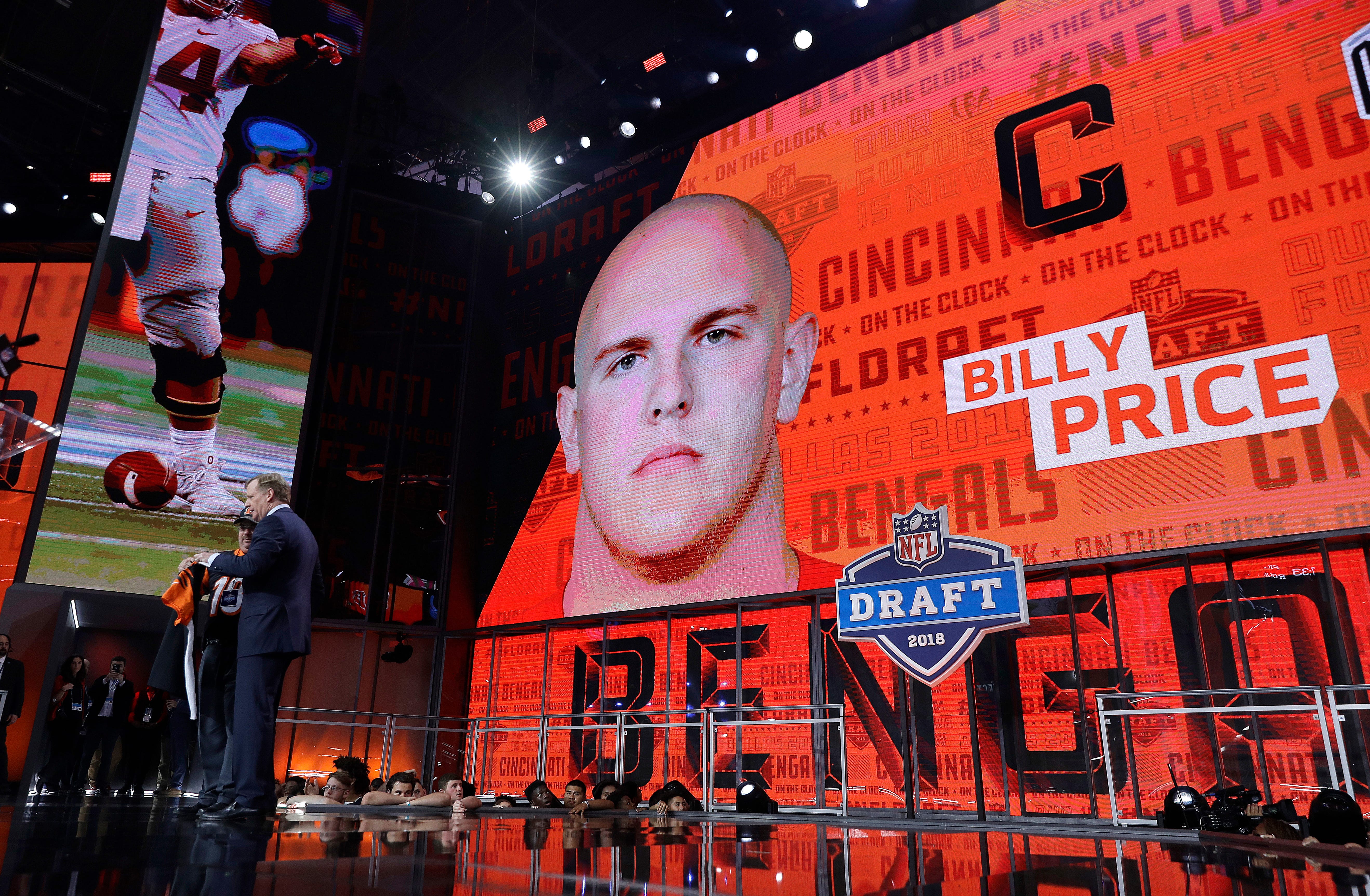 Center of attention: Bengals take Ohio State's Billy Price