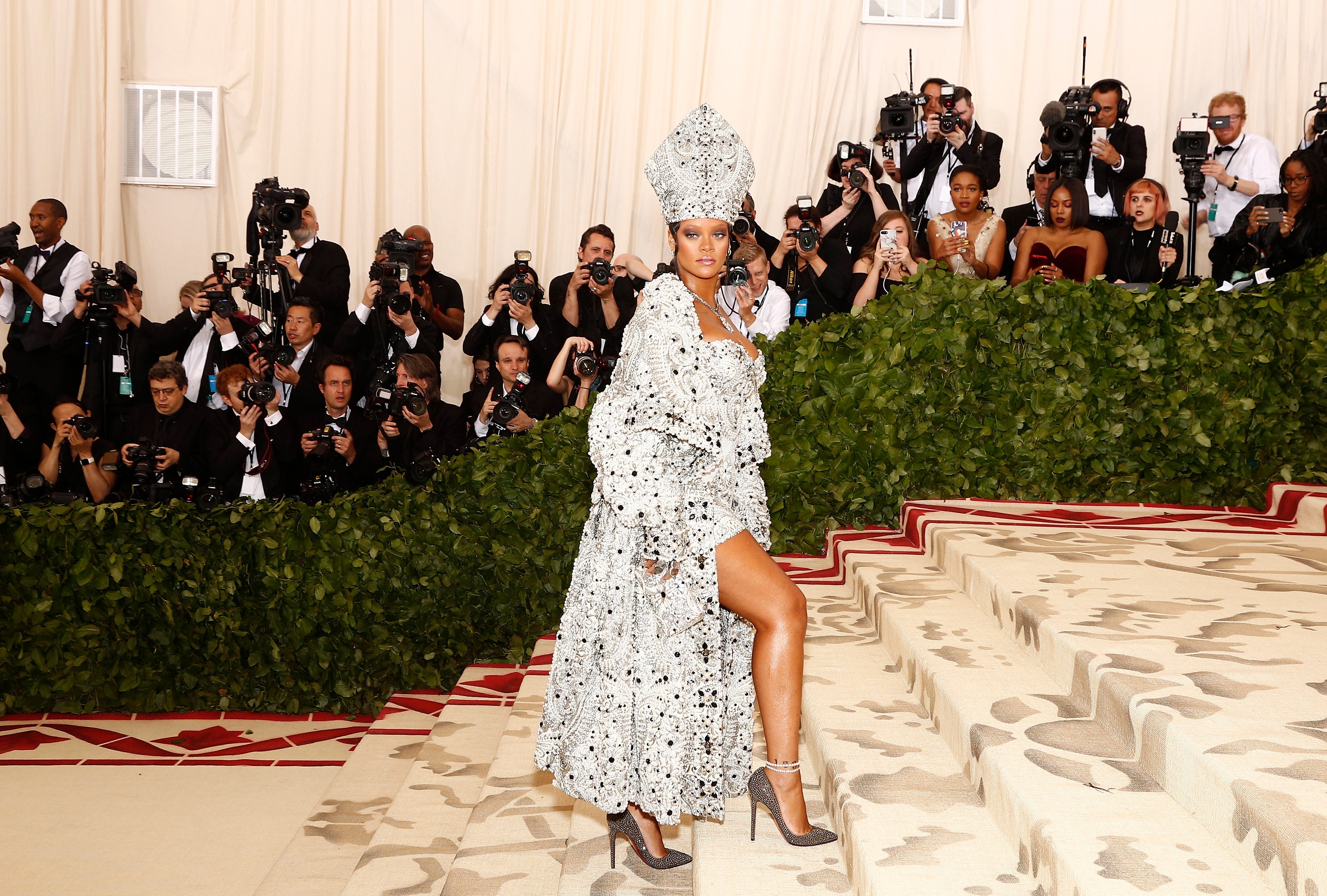 Image result for met gala 2018 rihanna