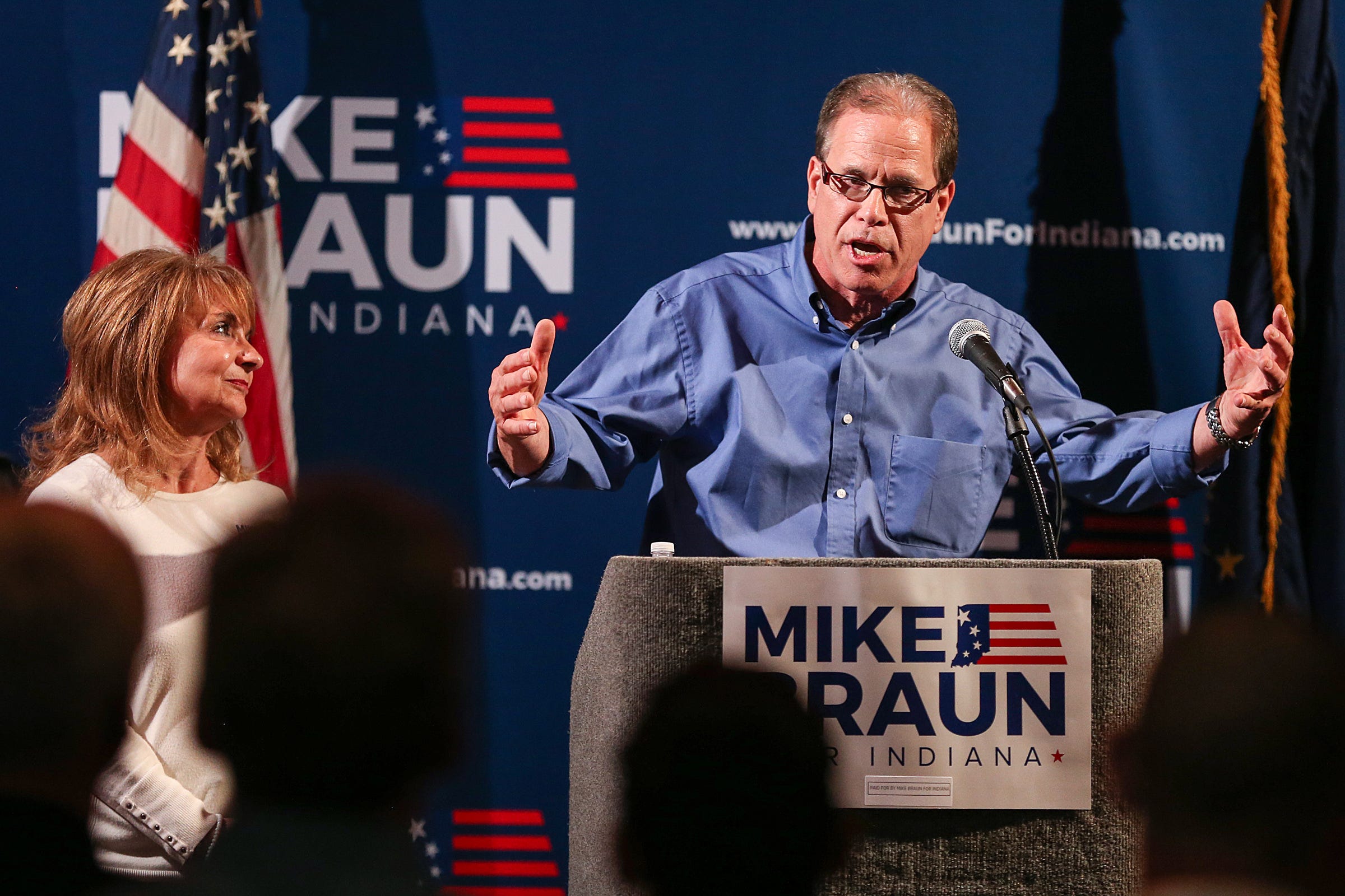 AP: Outsourcing critic Mike Braun&apos;s brand sells foreign parts