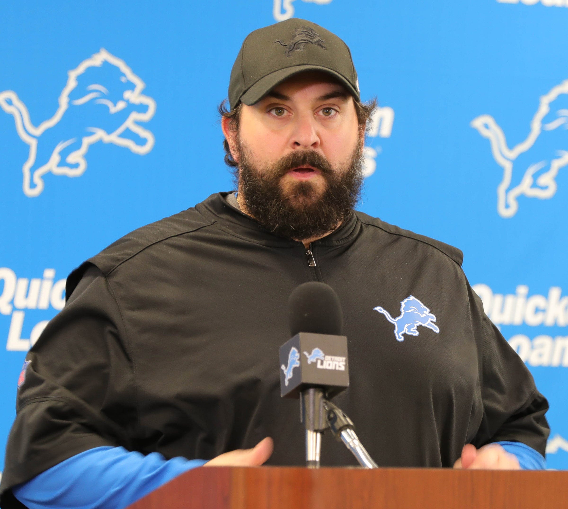 Detroit Lions new TE Luke Willson: 'I believe in Coach' Matt Patricia