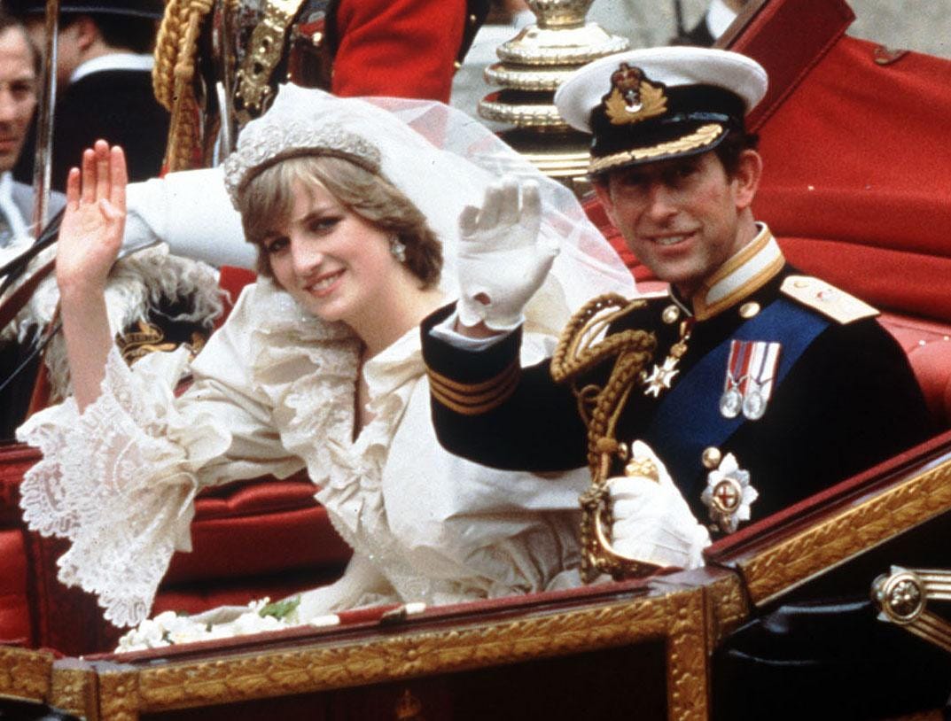 the royal wedding diana