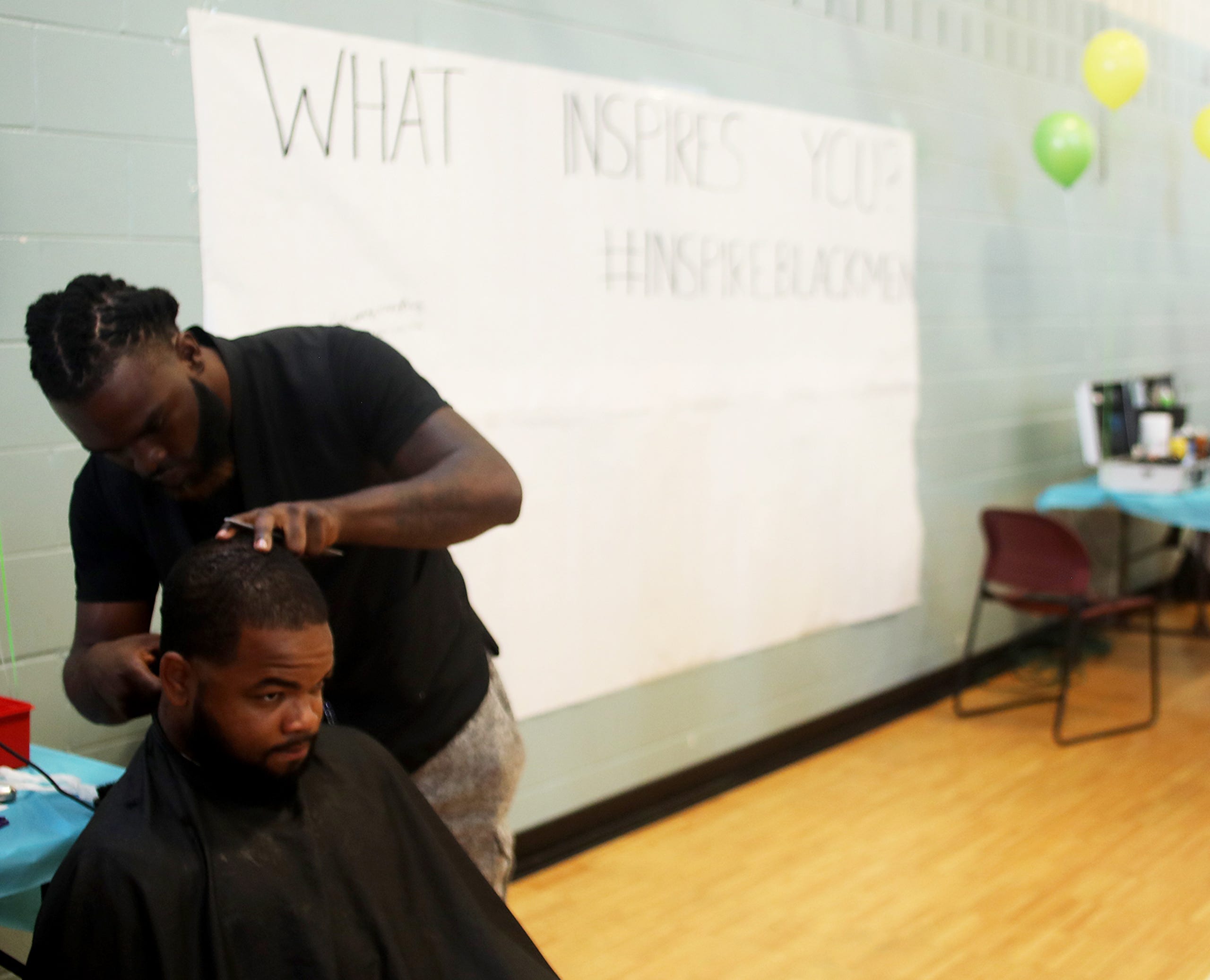 Black Male Media Project Gives Out Haircuts Mentorship