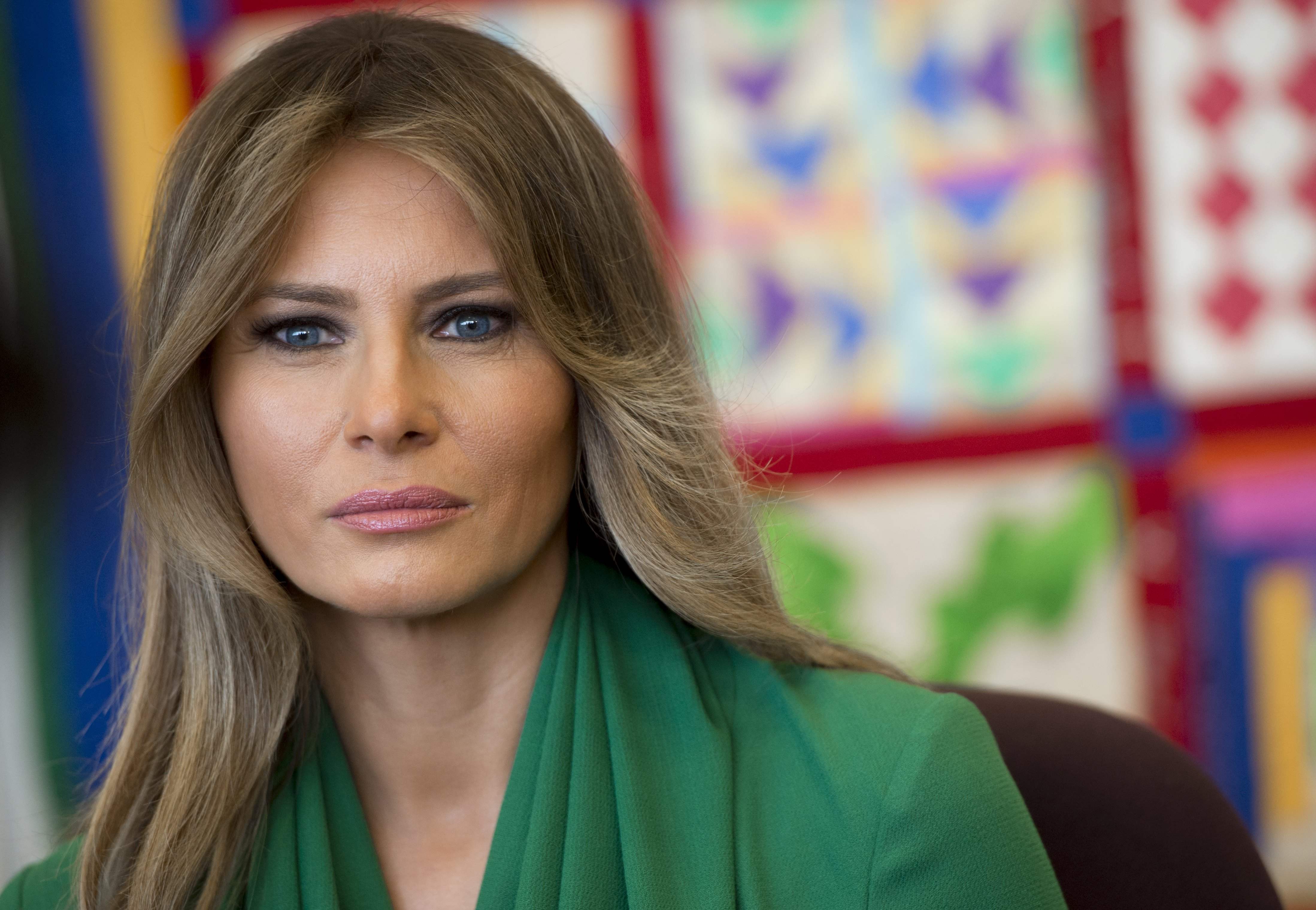 'Missing' Melania Trump returns to FLOTUS duty at White ...
