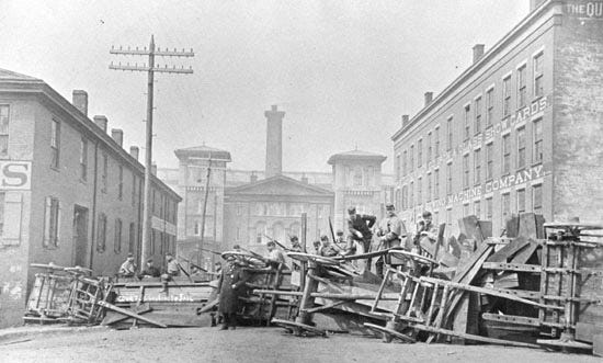 Civil unrest woven into city's history