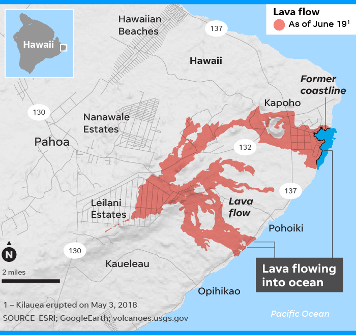 Hawaii Volcano Eruption Is Now One Of The Biggest In Recent History