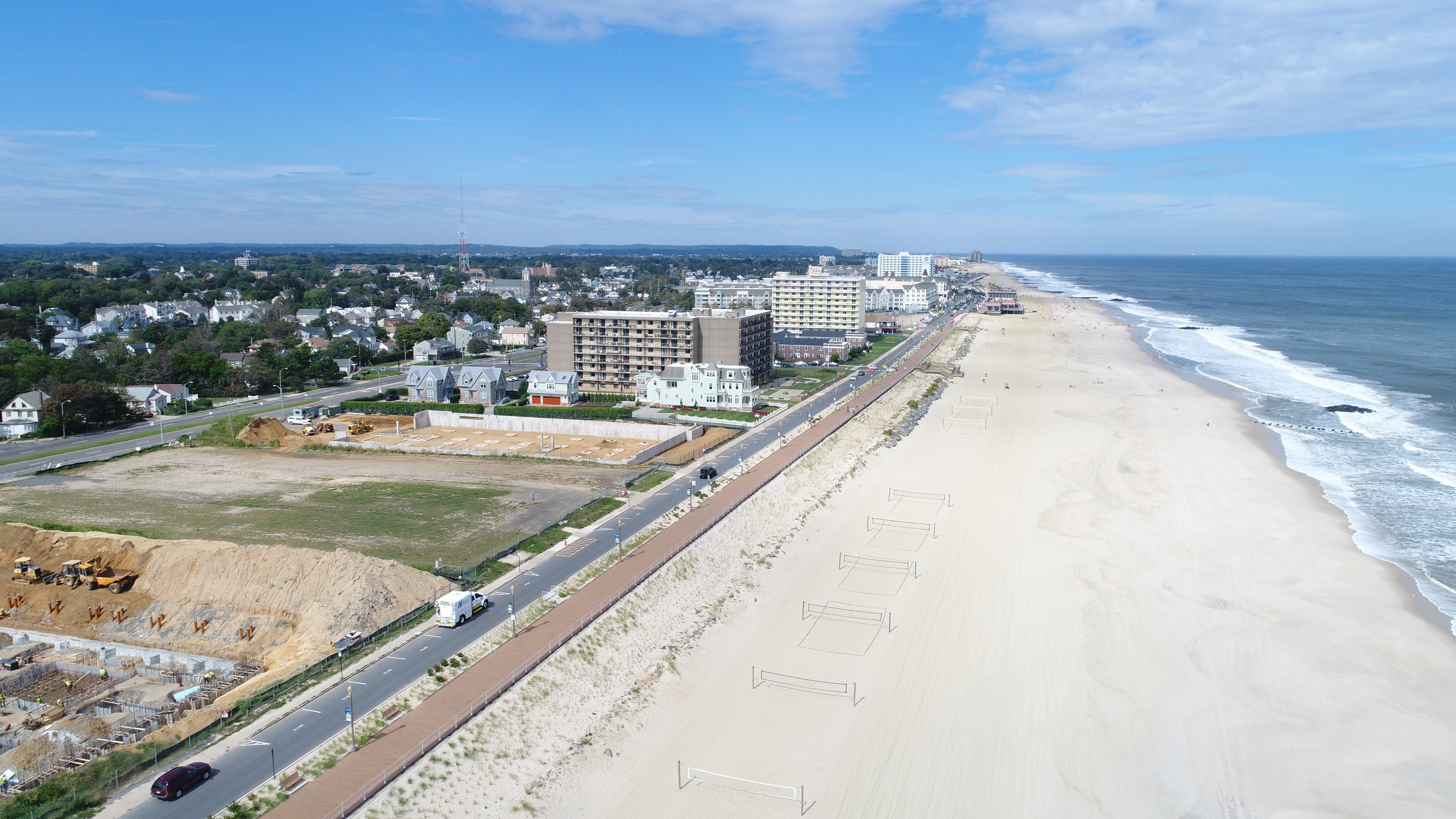 Drone image of Long Branch