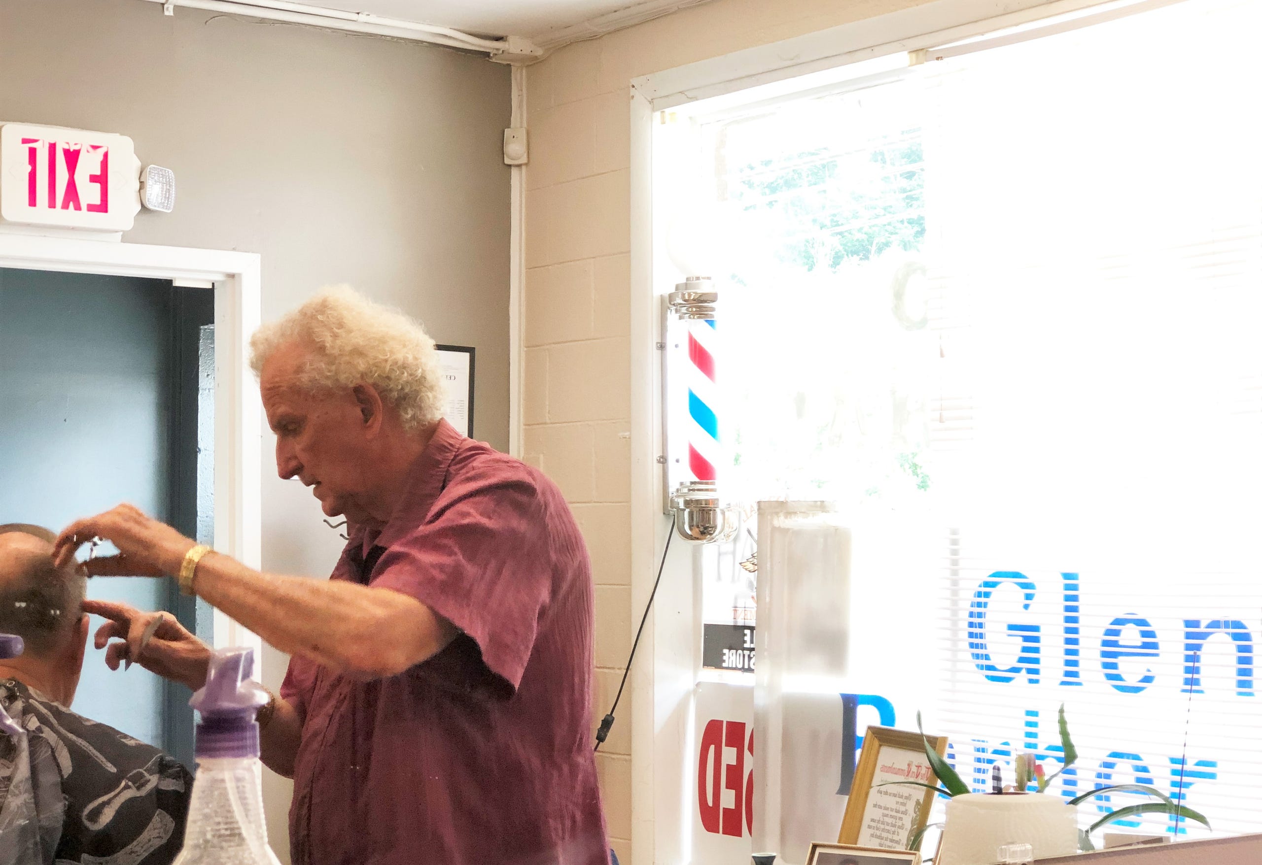 Glenn S Barber Shop Moves To Halls