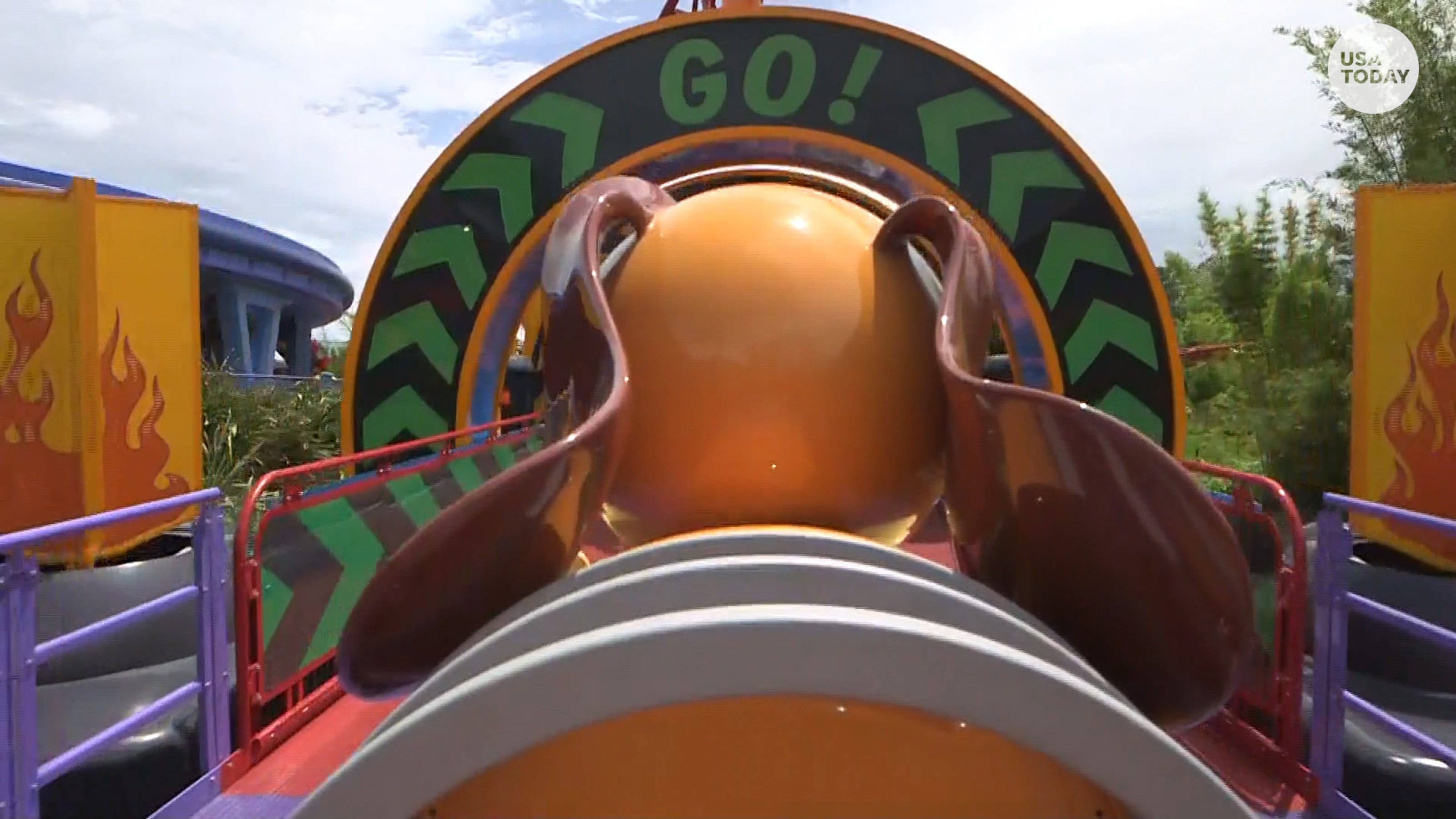 slinky dog rollercoaster