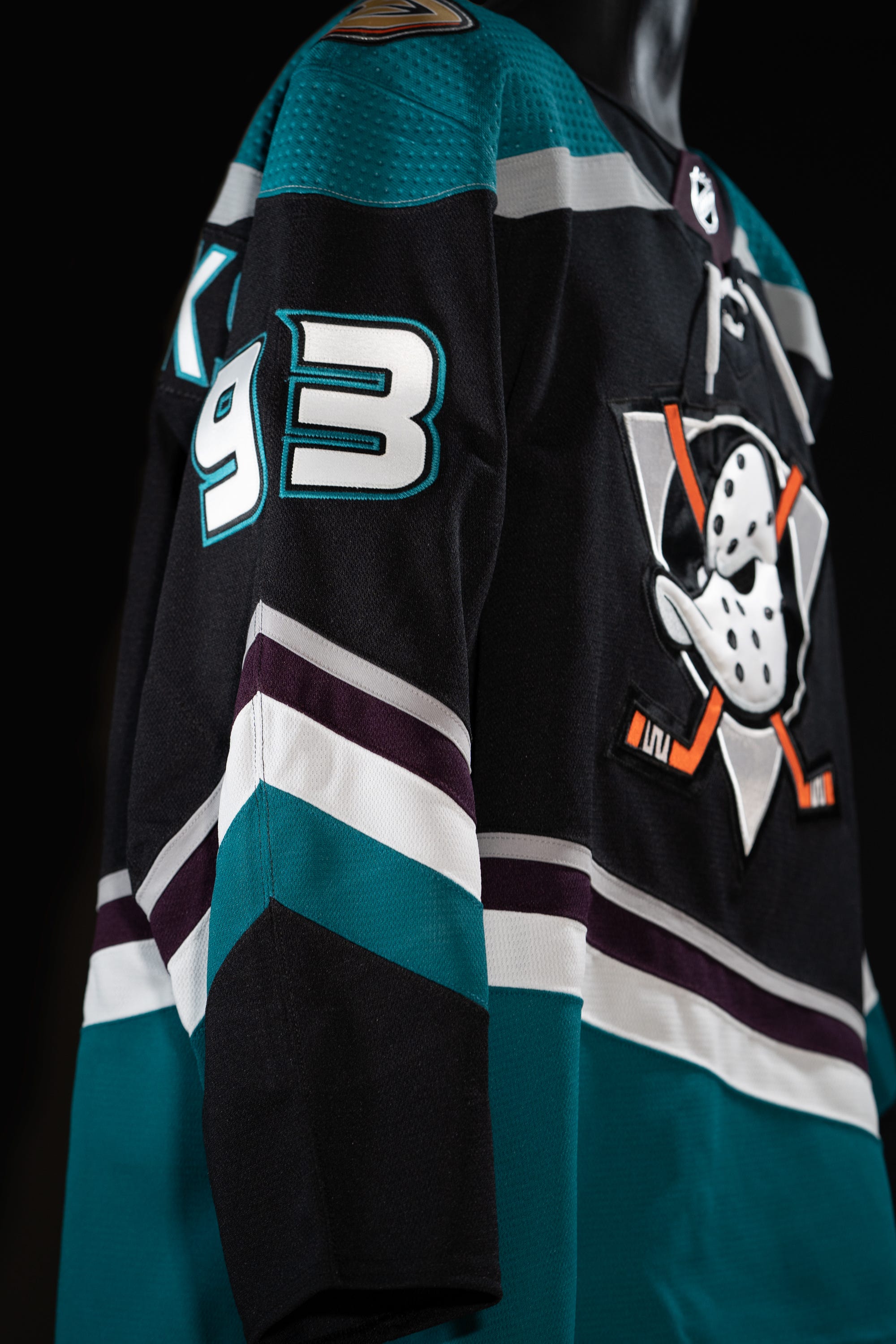 Anaheim Mighty Ducks NHL Jersey 25th Anniversary Retro Fanatics