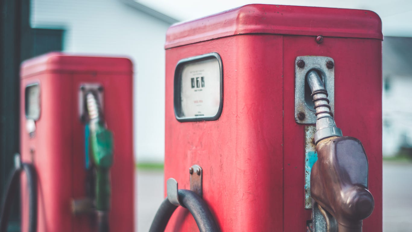 How much was a gallon of milk in 1970 1 In the early 1930s, an American motorist could pull up to the pump in a Ford Model T Speedster running on fumes, and for little more than a dollar drive away with a full tank. Today, the same amount of gasoline costs about $25. Inflation is the primary reason for the increase in gas prices over time. However, while inflation affects the cost of all goods and services, the price of gasoline is subject to a number of additional market forces - and it can be uniquely volatile. The average cost of a gallon of gas in the United States is the product of a number of interrelated global market forces. Foreign and domestic oil production, consumption, projected demand, financial markets, refining capacity, supply chain disruptions, transportation costs, futures speculation, and the value of the U.S. dollar all affect the price of gasoline. Seemingly unrelated geopolitical and economic events can also influence the price of crude oil, which largely determines the price of a gallon of gas. For example, the cost of a barrel of oil more than doubled in the early 1970s, when oil-exporting Arab states imposed an embargo to retaliate against the United States for lending military aid to Israel. Similarly, the price of crude oil hit an all time high of over $160 per barrel during the 2008 global financial crisis. Today, crude oil prices are around $68 a barrel. Adjusting the price of gasoline in the United States for inflation highlights just how much motorists actually pay for a gallon of gas. The average cost of a gallon in 2016 was just $2.14, well below the inflation-adjusted all-time high of $3.86 in 2012. Similarly, though gas stations nationwide sold gas by the gallon for less than a quarter through much of the first half of the 20th century, accounting for inflation, it was not until the 1990s that real gas prices hit an all-time low. 24/7 Wall St. reviewed data from the U.S. Energy Information Administration to determine the average cost of a gallon of gas every year since 1929. We also reviewed the price of a barrel of oil each year, average daily U.S. oil production, and gasoline consumption. Annual data on total gasoline consumption and per capita consumption is only available from 1945 through the present.