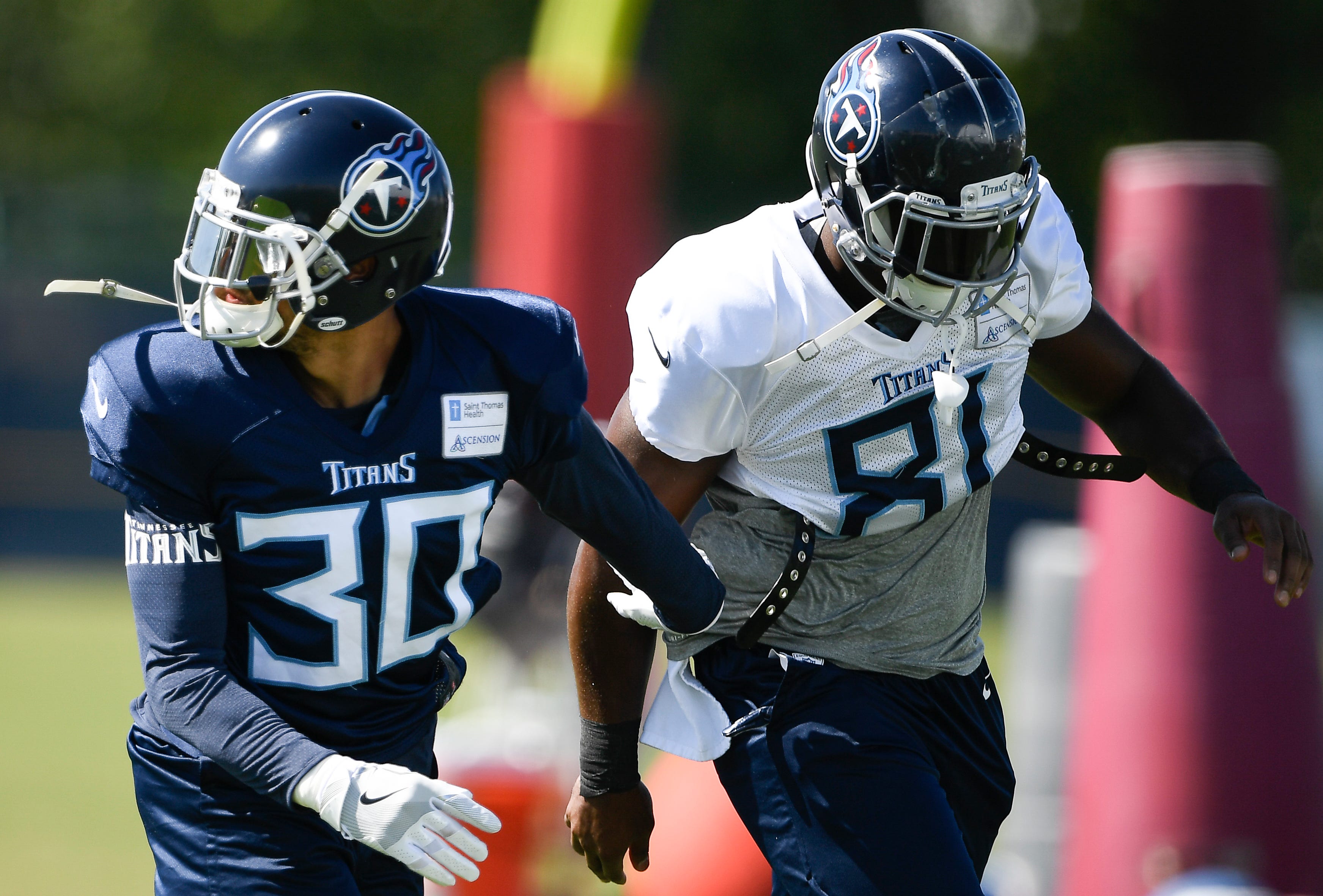 Titans' Kenny Vaccaro quickly brings physicality into training camp