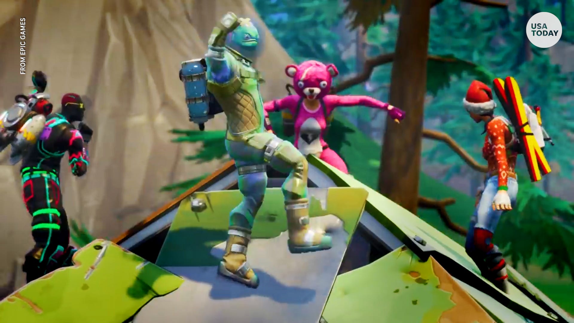 Fortnite Fixes New Female Character S Embarrassing Breast Bounce - fortnite fanatics can now dance on android platform