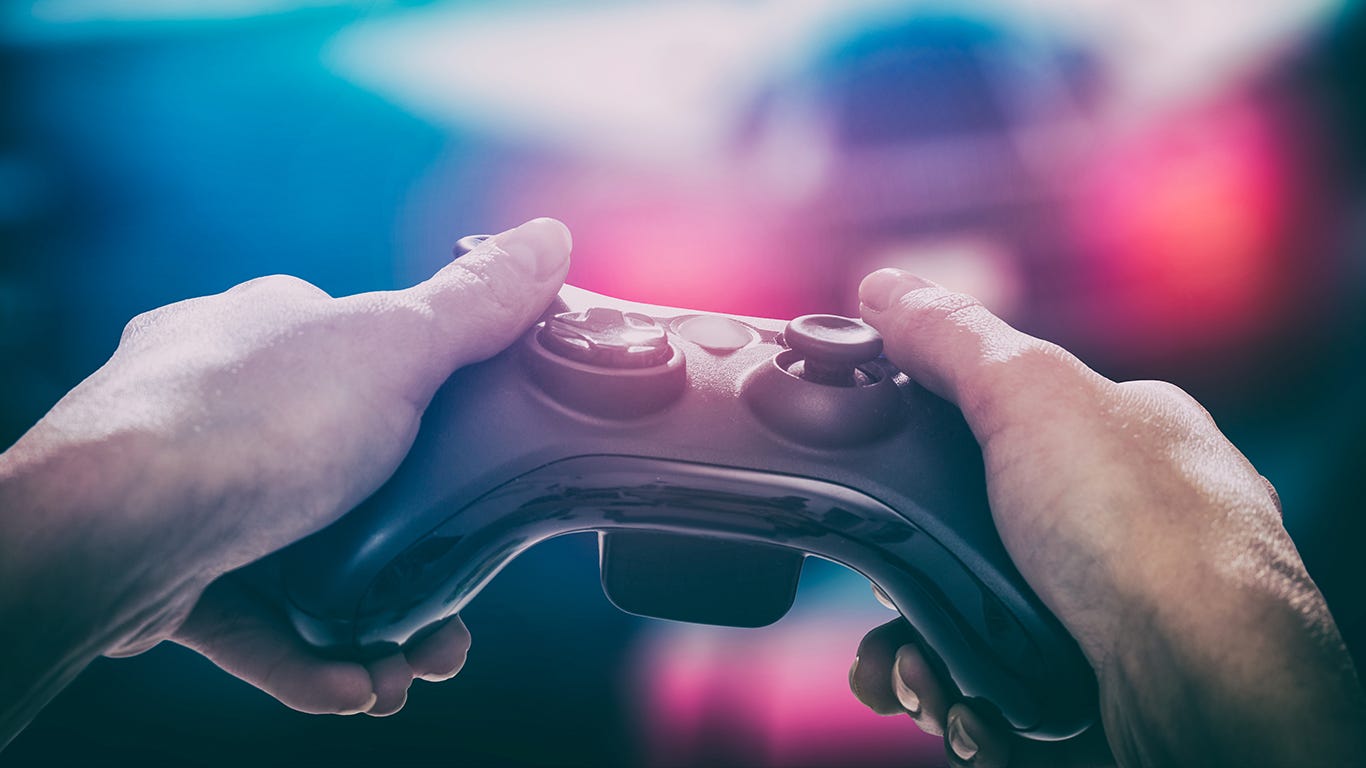Playing video games appears to have no significant influence on