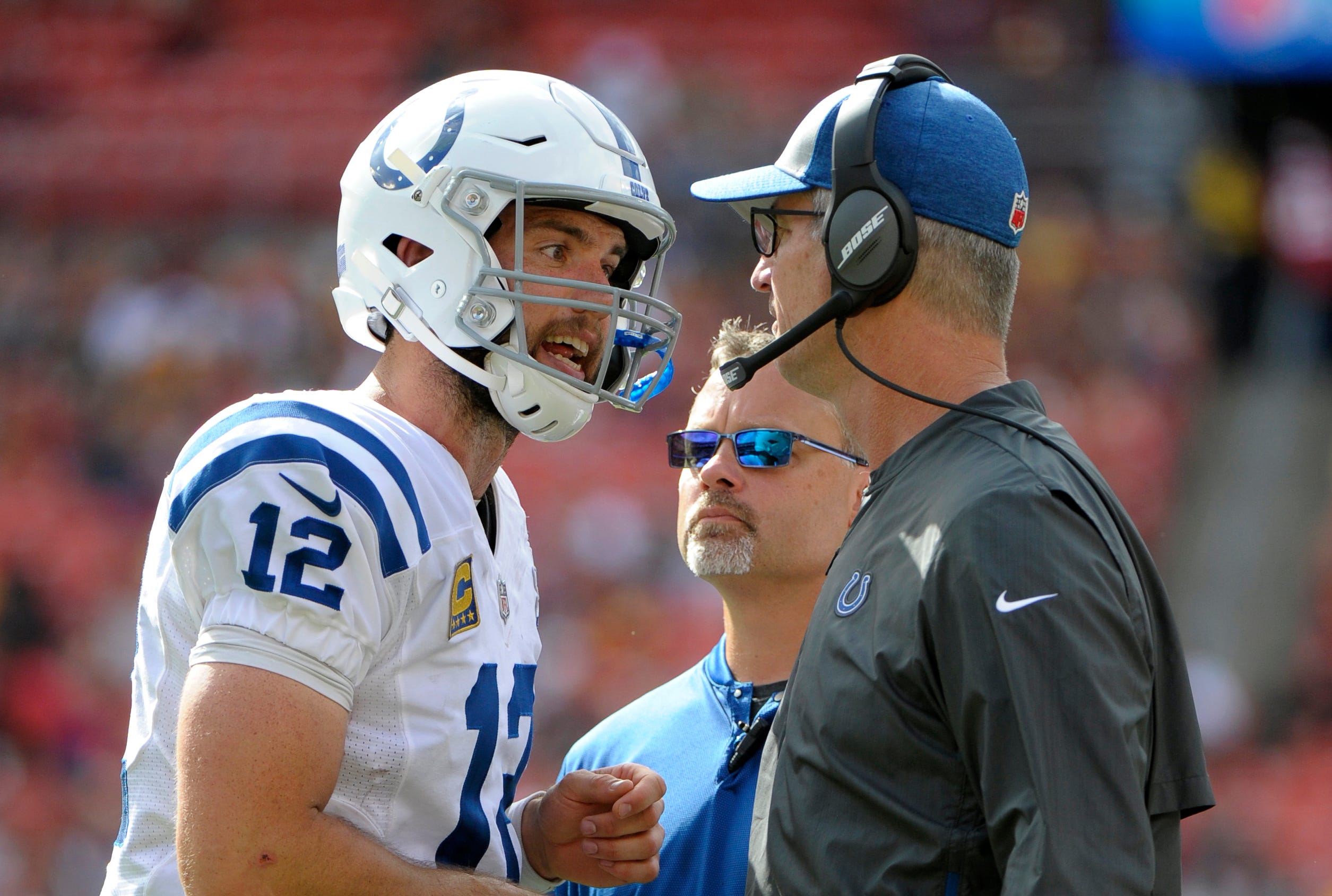 Offensive line's backup plan getting rave reviews from Colts