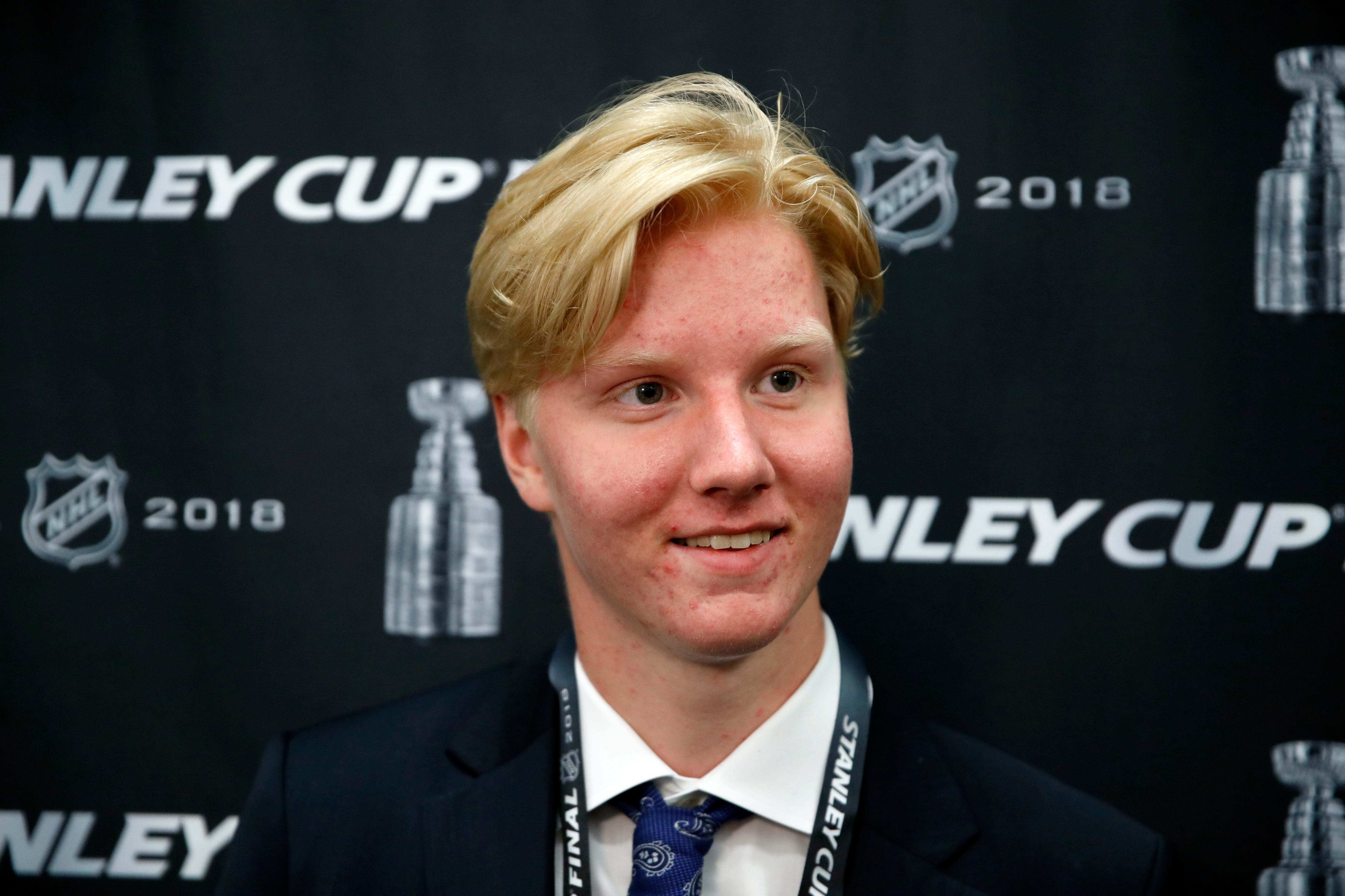 Dahlin ignores the buzz, saying he's not made the Sabres yet