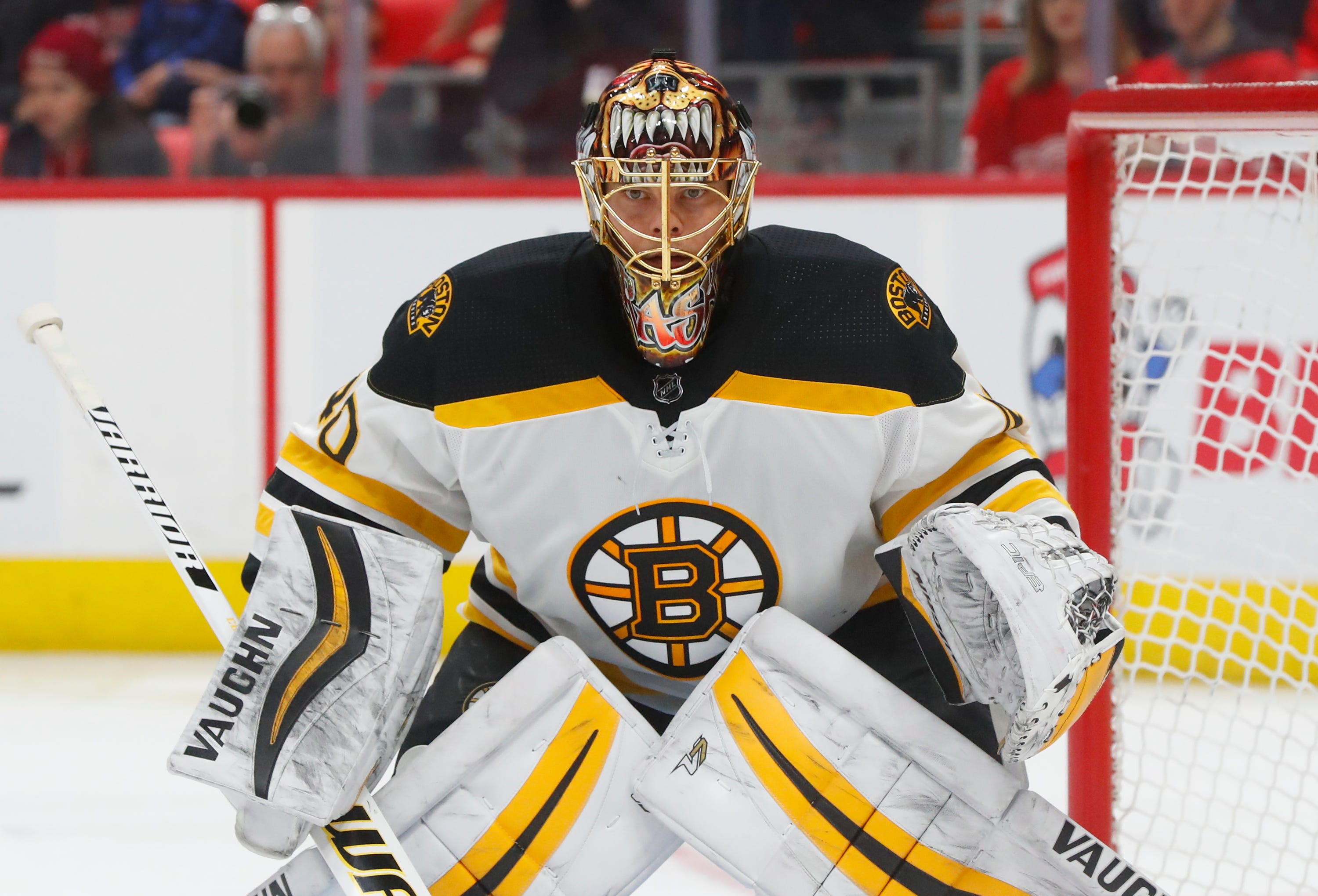 Bruins goaltender Tuukka Rask returns to practice after three-day personal leave