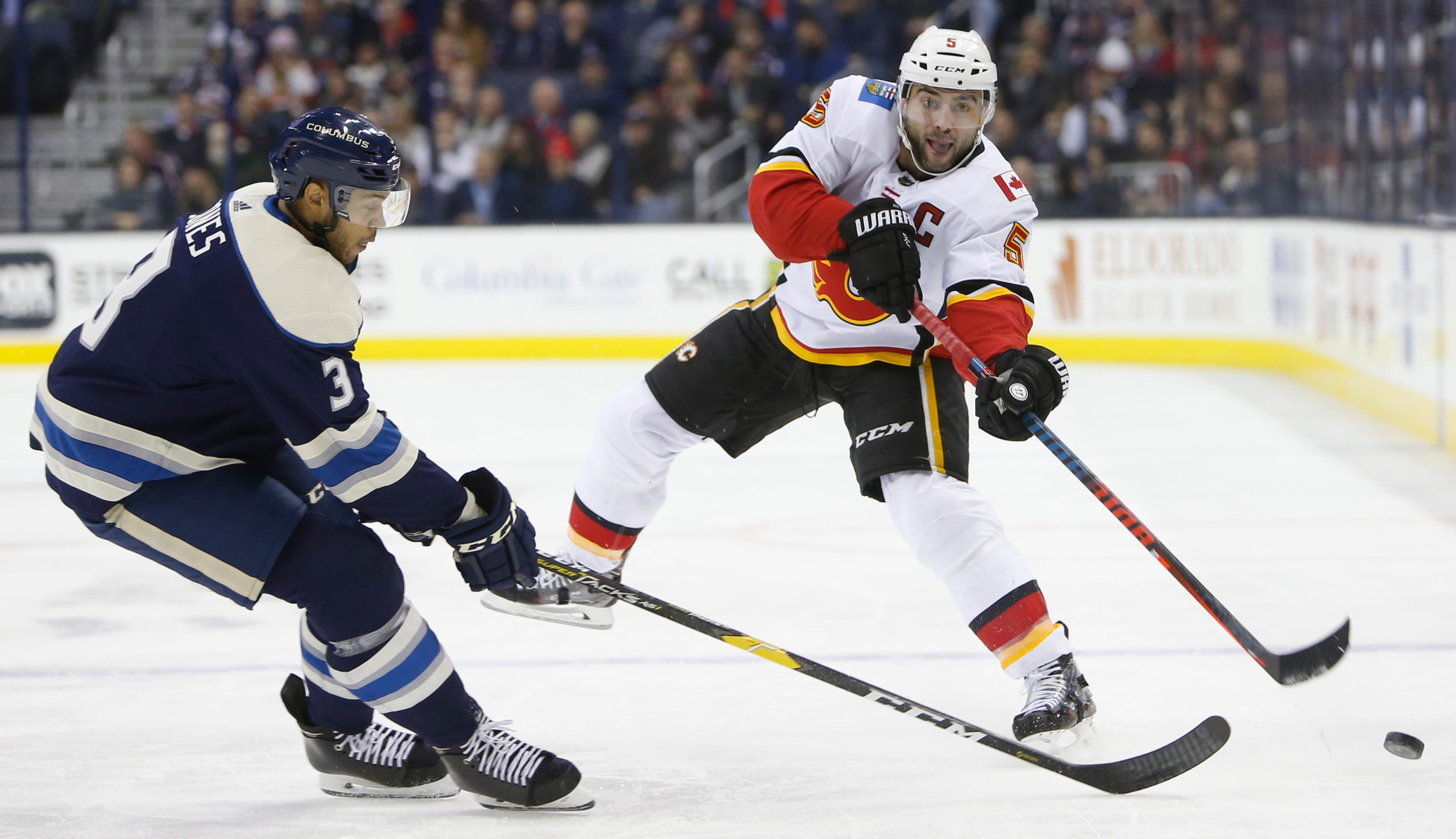 Flames' Mark Giordano, Ryan Lomberg suspended for two games each