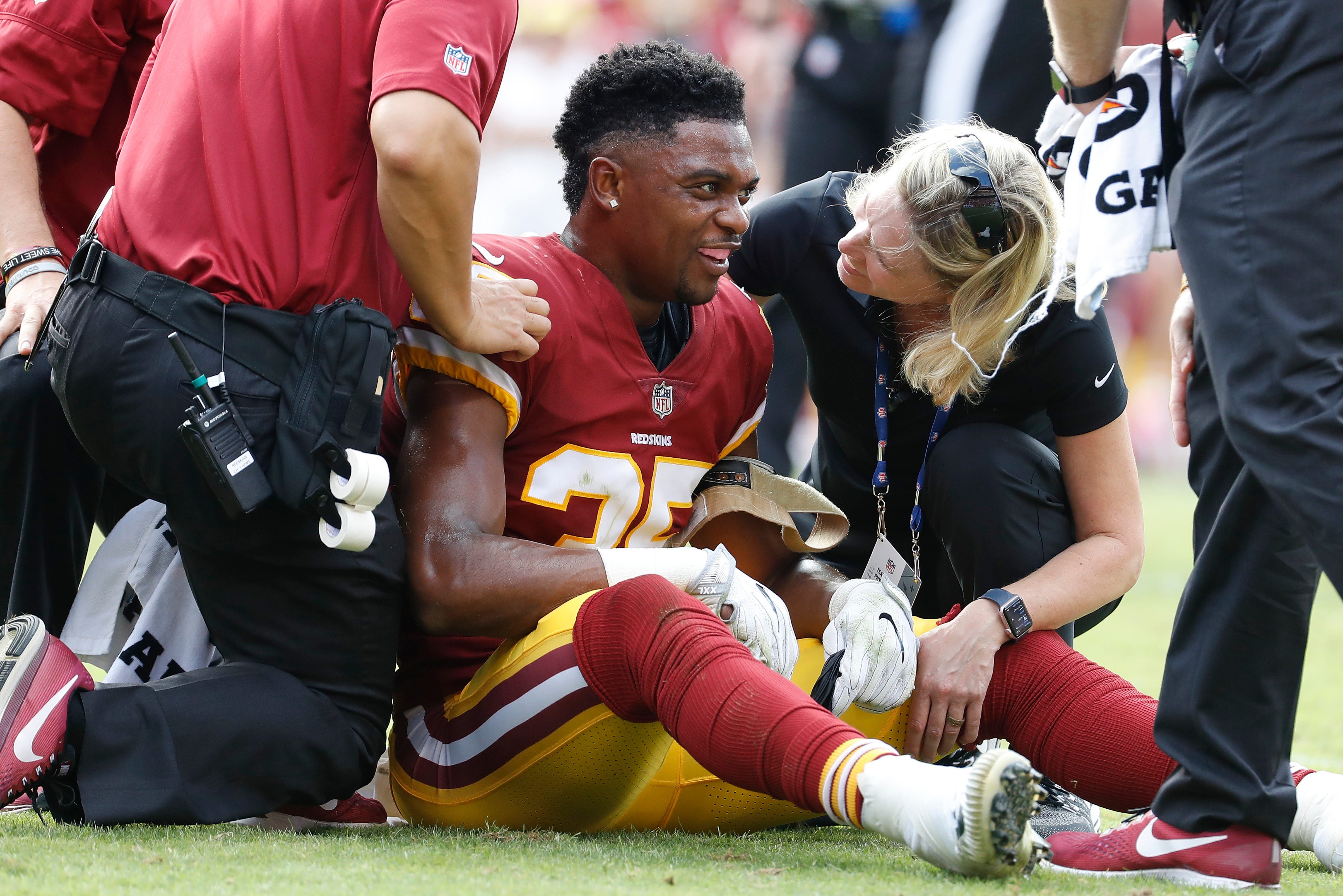 Redskins' Nicholson arrested, charged with assault & battery