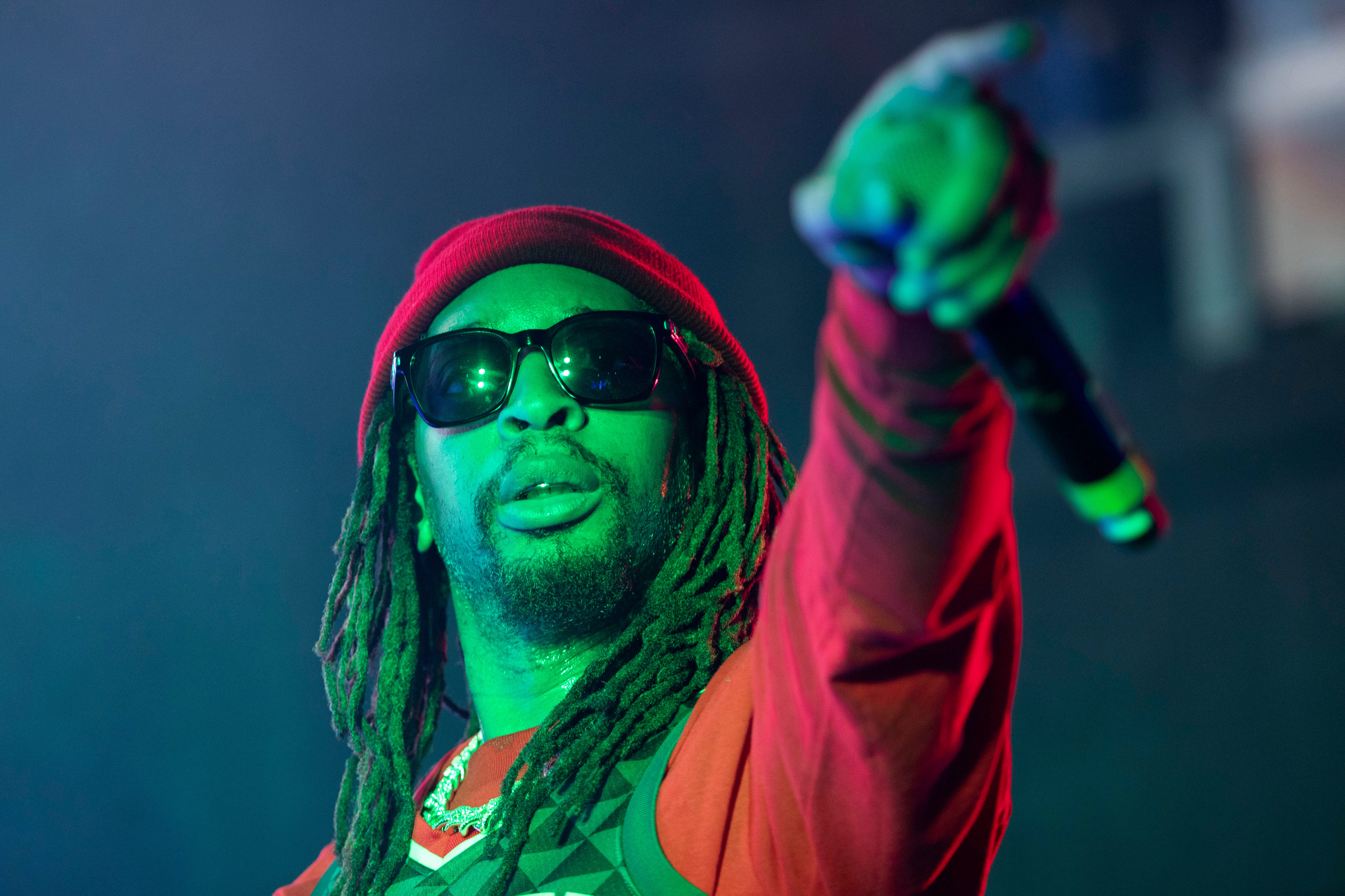 Lil Jon performs during Shaq's Fun House at Live! at the Battery Atlanta in Atlanta.