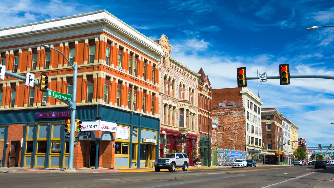 8. Cheyenne, Wyoming • Annual avg. wind speed: 12.3 mph • Annual max. wind speed: 86 mph • Daily mean temp.: 46.34 degrees Fahrenheit