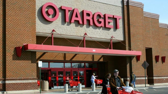 Target increased its first quarter sales by 4.8% and online sales by 42%, the retailer announced Wednesday. It shares rose more than 7% in premarket trading.
