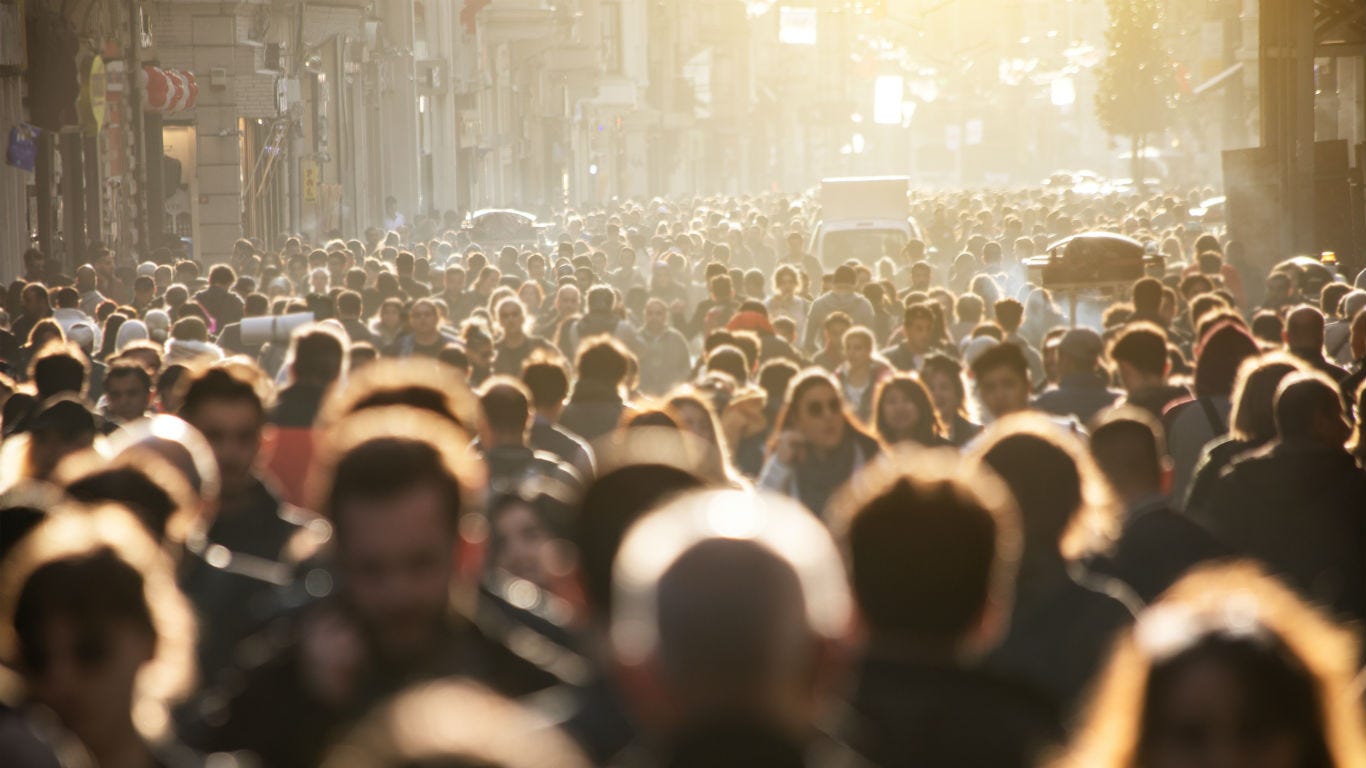 75,000 people per square mile? These are the most densely populated cities in the world