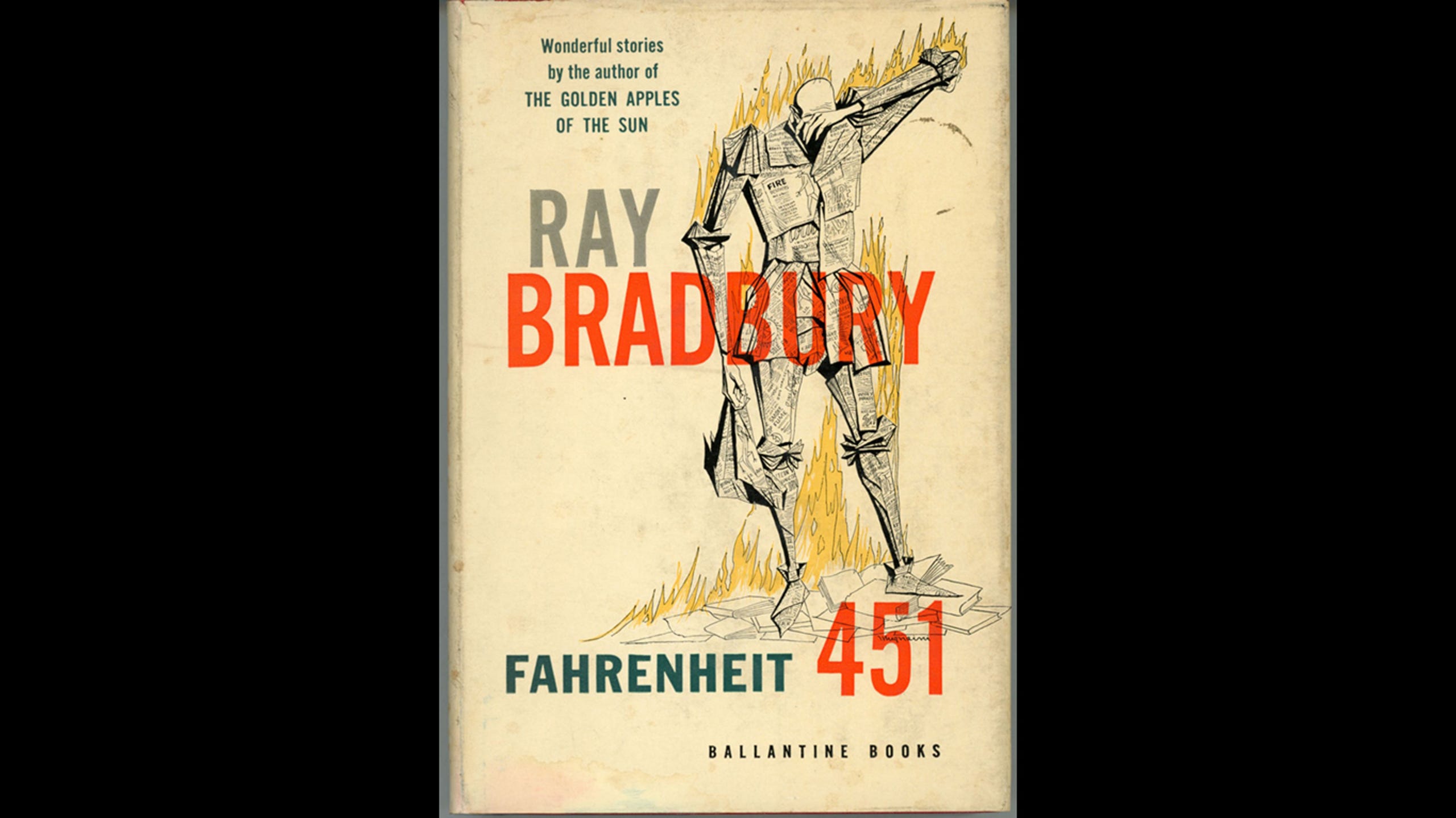 <strong>12. Fahrenheit 451 </strong><strong>• Author:</strong> Ray Bradbury <strong>• Originally published in:</strong> 1953 <strong>• </strong>"Fahrenheit 451" is a classic that should be on any list of classic books for the same reasons "1984" should be. "Fahrenheit 451," a staple of high school curricula, is a novel about an oppressive future and a dystopian society where books are illegal because of the government's fear of a thinking society. "This too is all too relevant today in its depiction of a not-too-distant-future government's attempts at mind-control, addressing also issues of censorship and the value of personal privacy, independent thinking and heroism in the face of evil mindless brutality," Uruburu said.