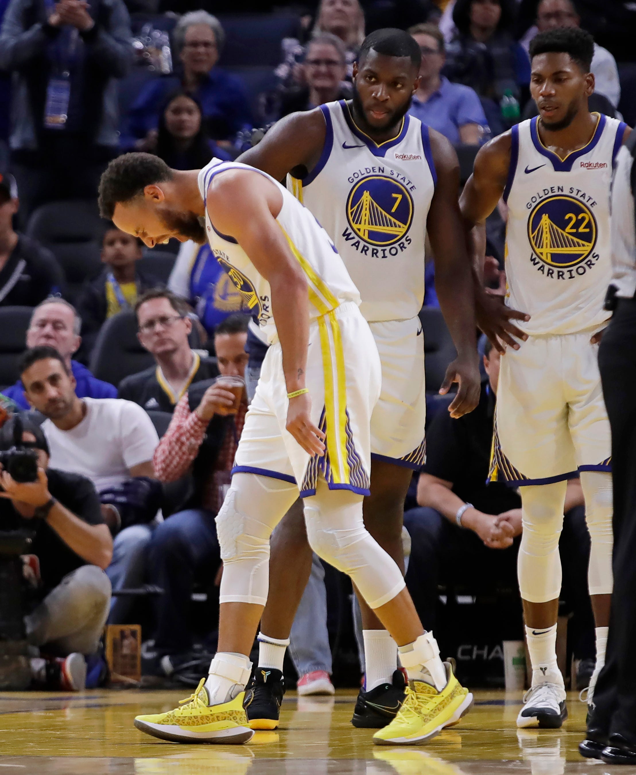 Opinion: Steph Curry injury means Warriors' playoff chances already doomed - USA TODAY