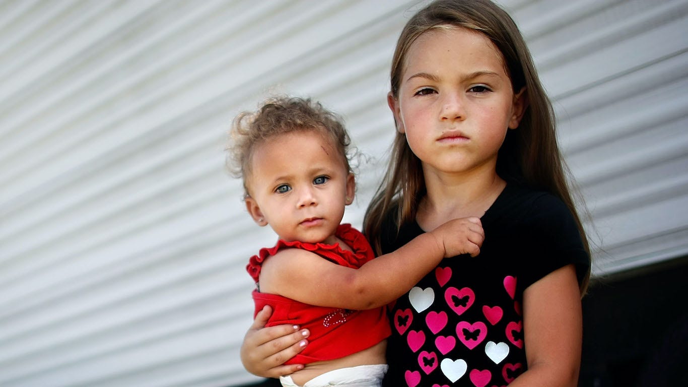 Poor children: How many kids live in poverty in each state in the US